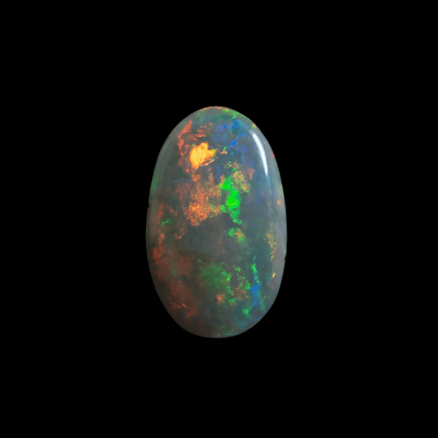 Opale blanche des mines de Coober Pedy (0,4 ct) – Image 4