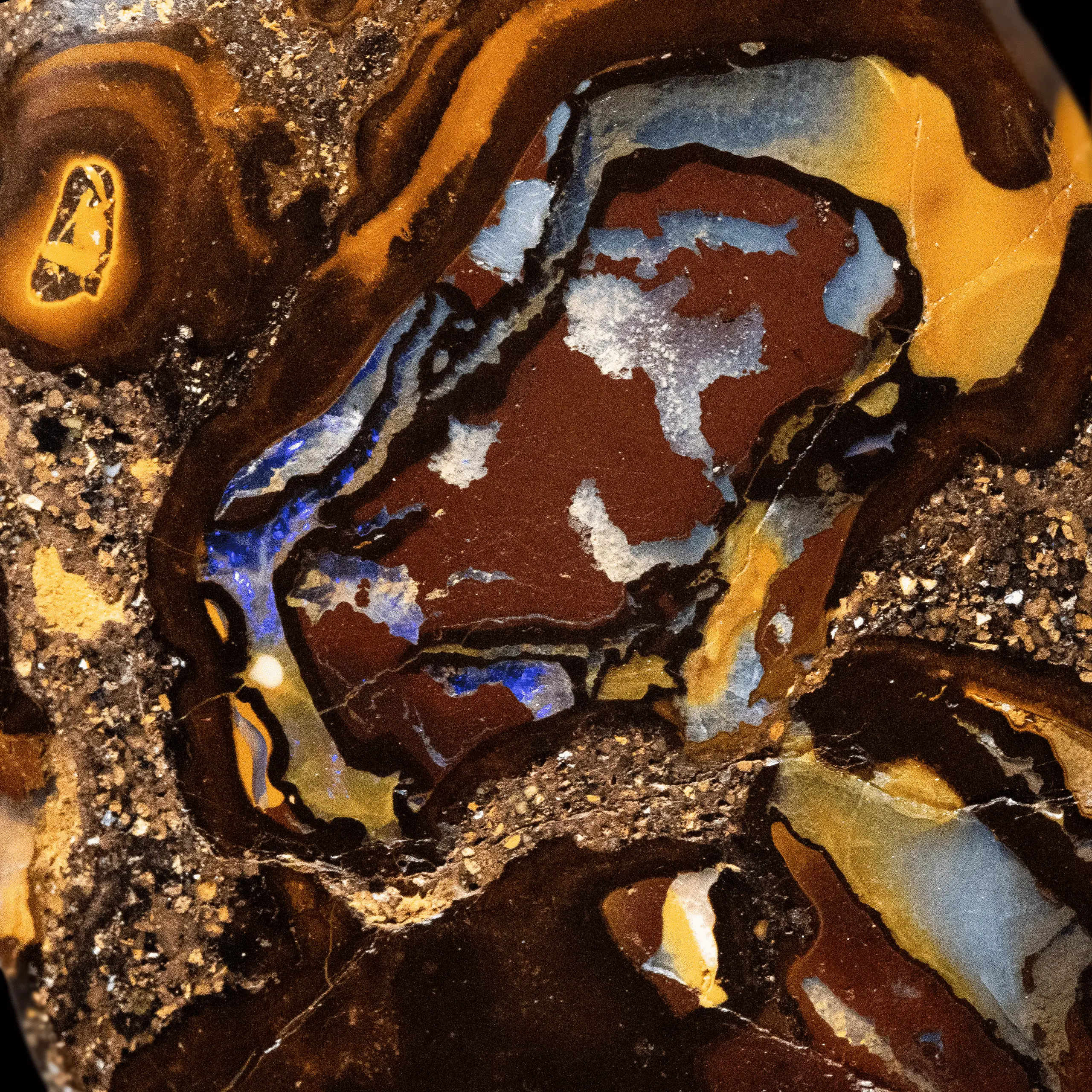 Natural Australian opal Koroit Yowah