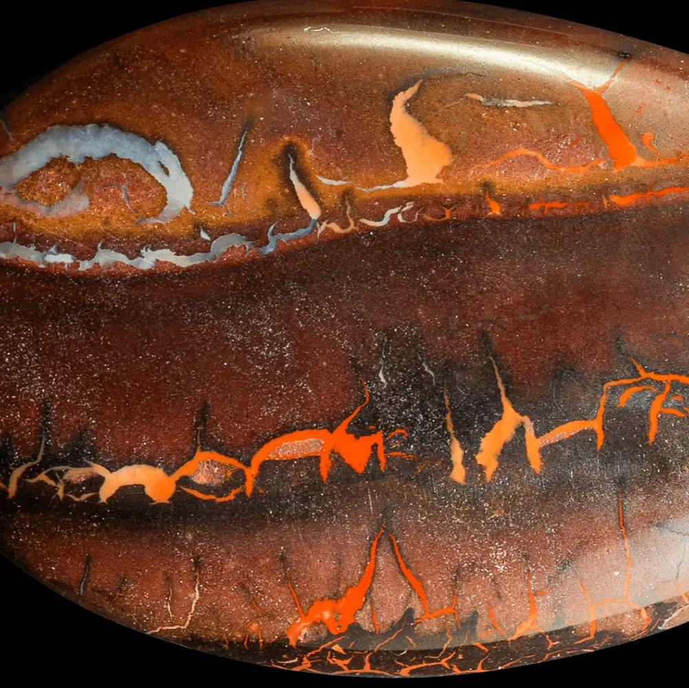 Pendant d’opale Koroit à écritures cunéiformes – Image 5