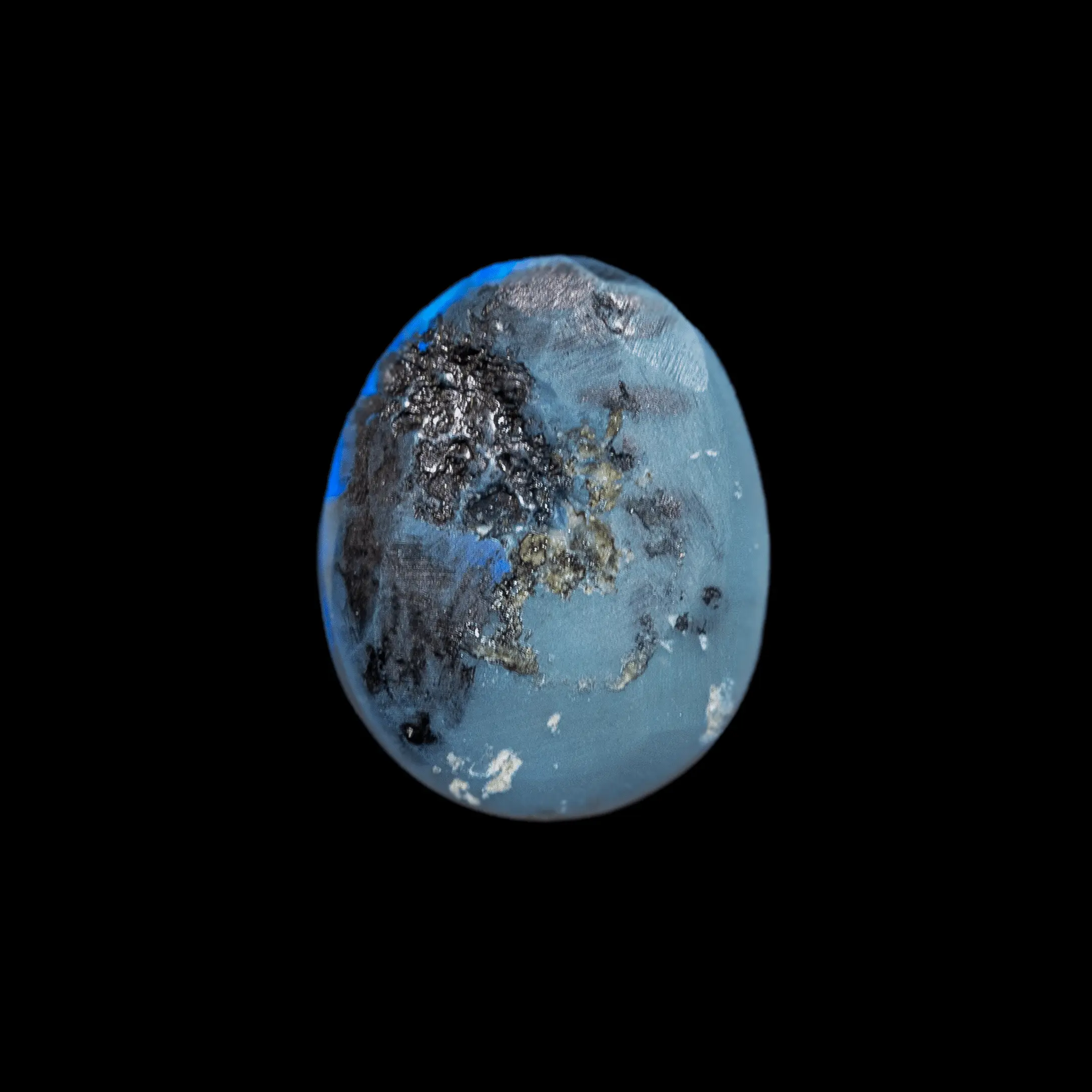 Eclatante opale noire bleue (1,7 ct) – Image 5