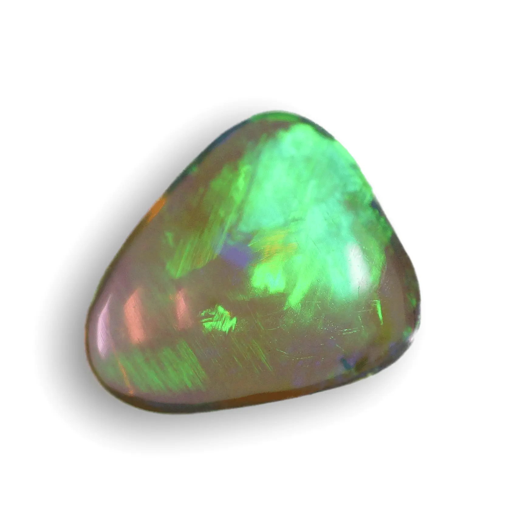 Petite opale cristal verte très lumineuse (0,2 ct) – Image 3