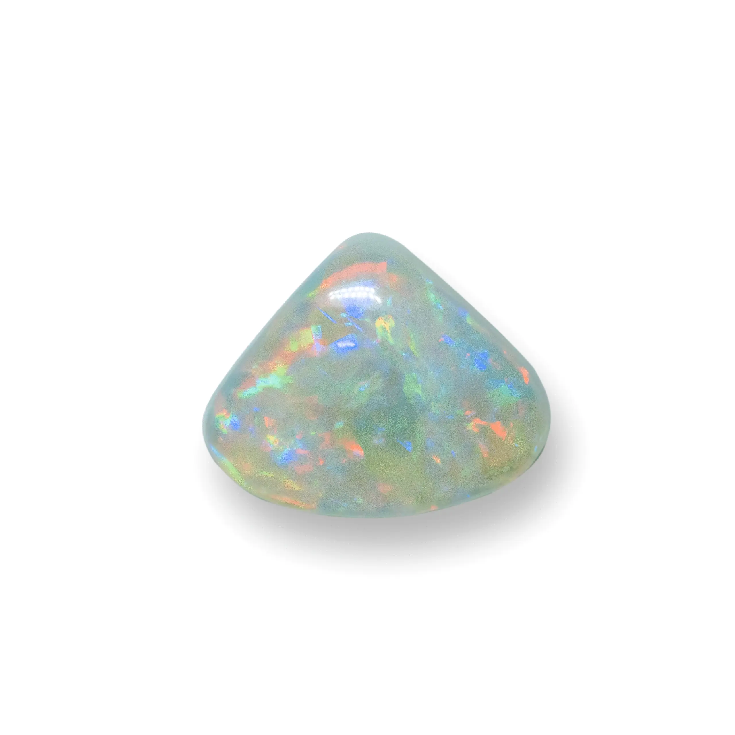 Triangle d'opale cristal multicolore (0,5 ct) – Image 7
