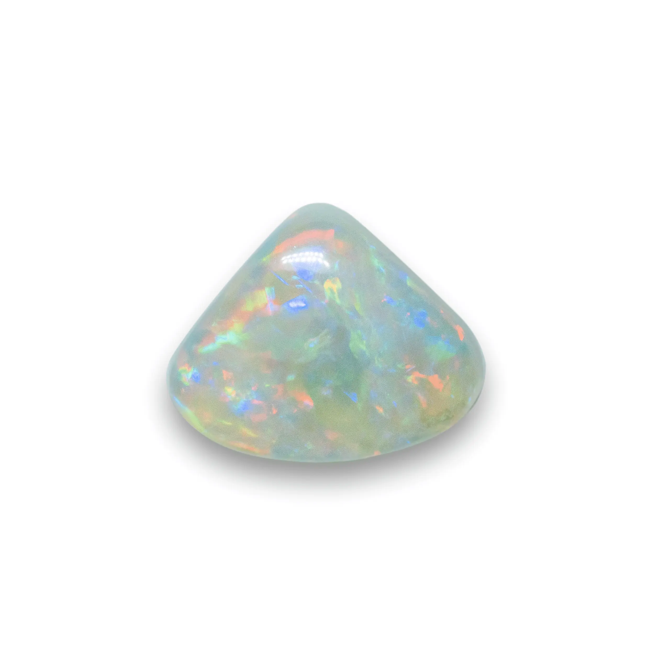 Triangle d'opale cristal multicolore (0,5 ct) – Image 8