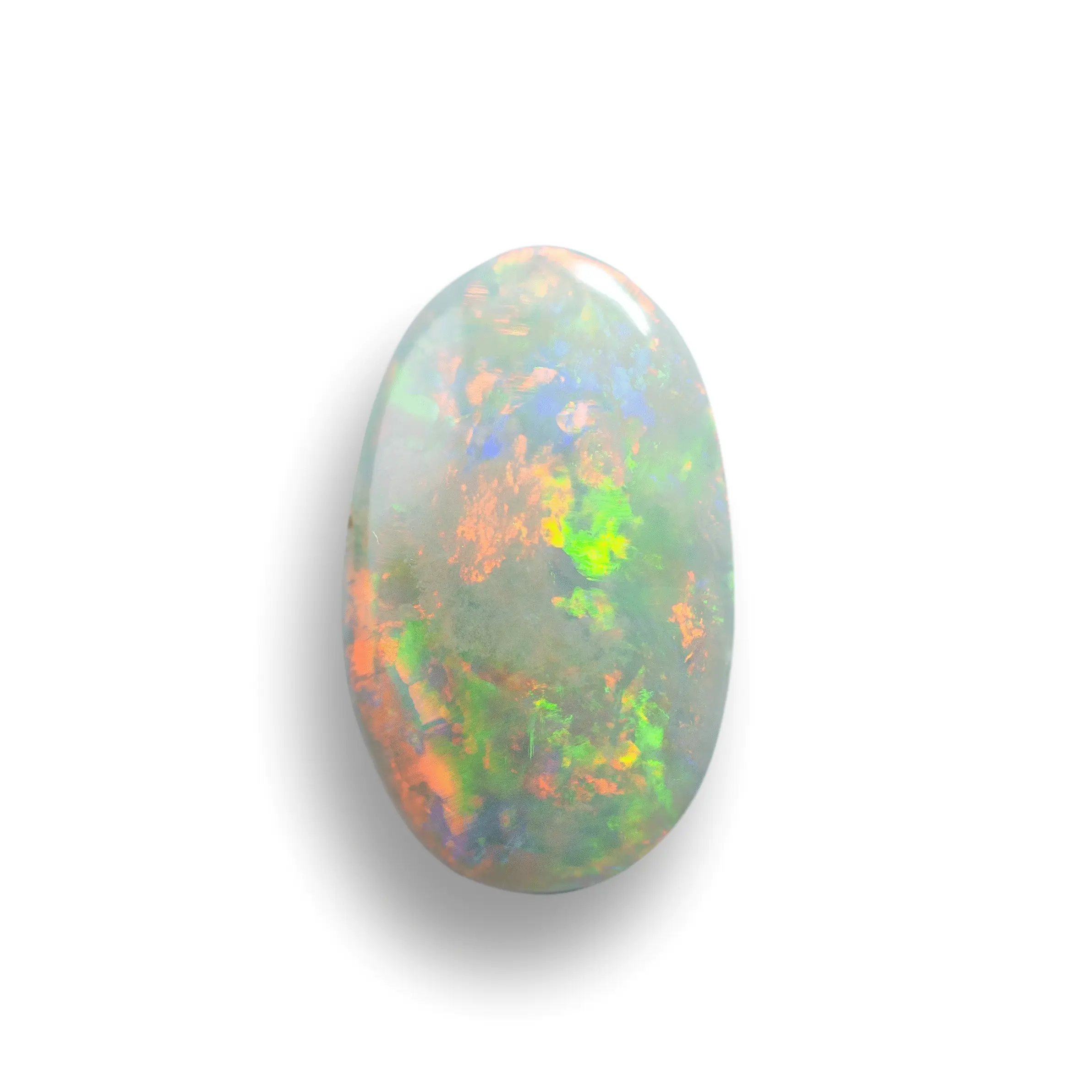 Opale blanche des mines de Coober Pedy (0,4 ct) – Image 3