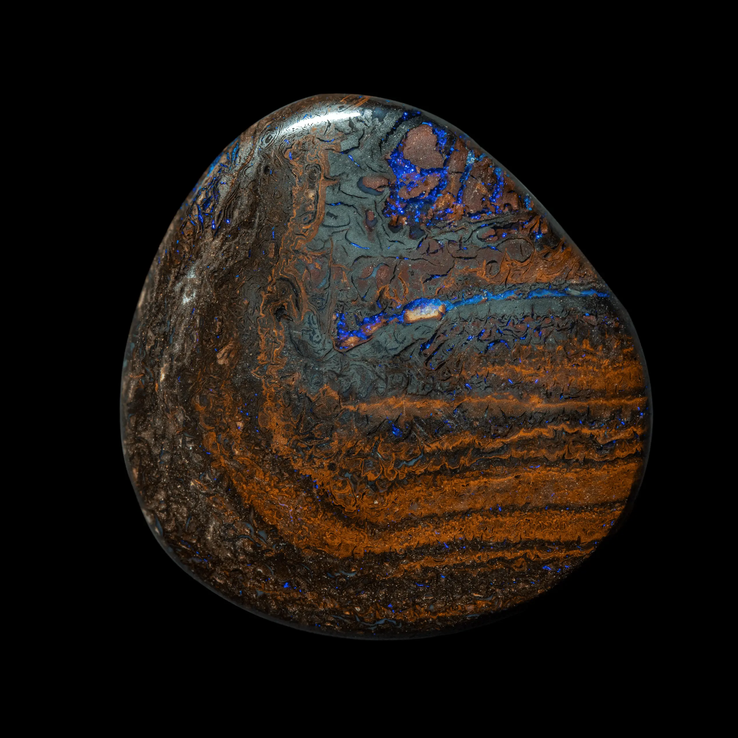 Opale Koroit constellée d'éclats violets (69,4 cts) – Image 2