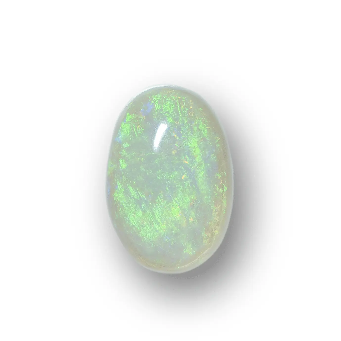 Cabochon vert d'opale cristal clair (2,5 cts) – Image 3