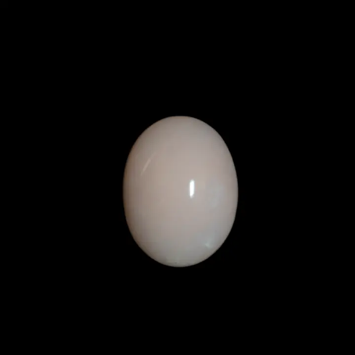 Natural Peruvian pink opal, 4.8 carat cabochon