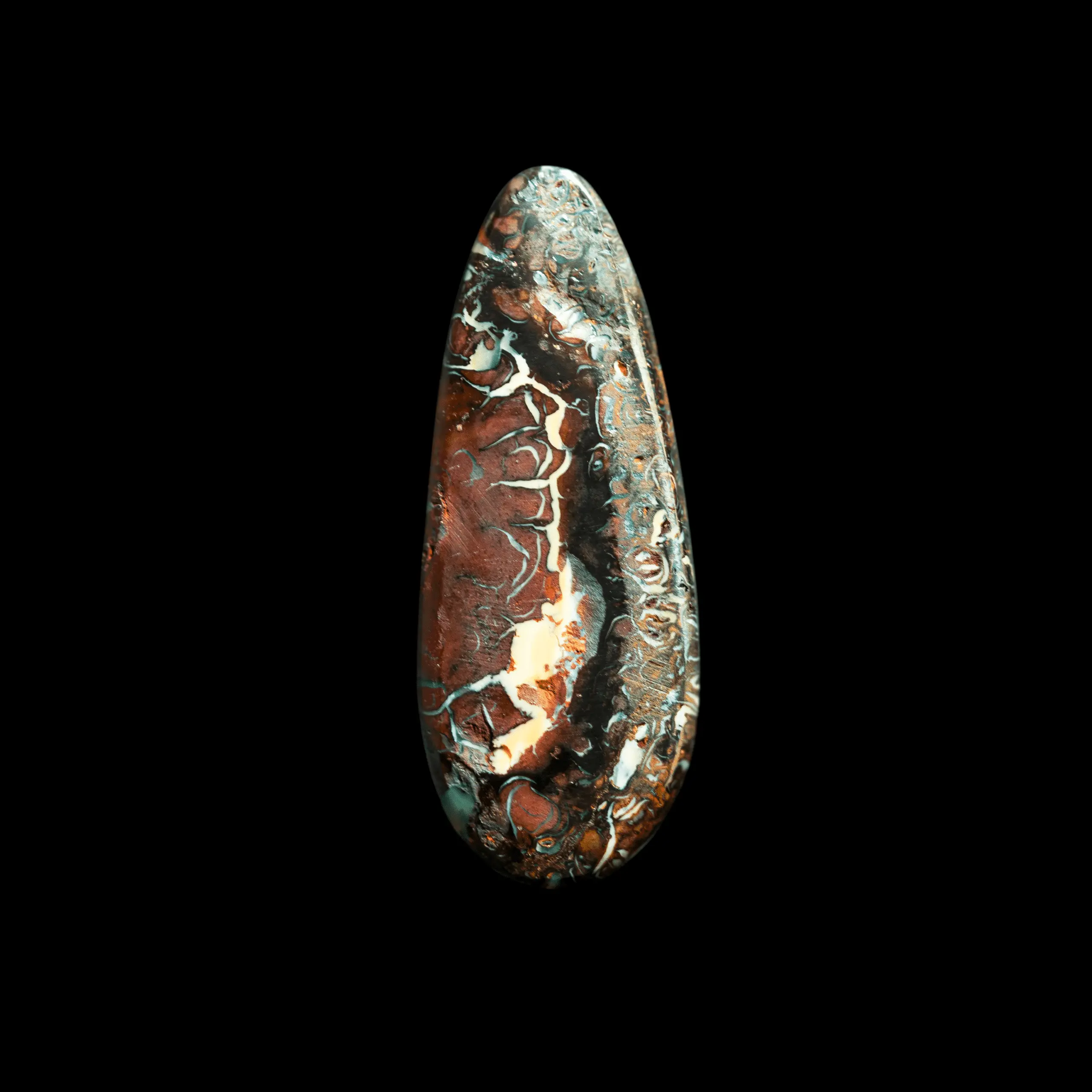 Koroit teardrop with crystal opalization (12.9 cts) - Image 3