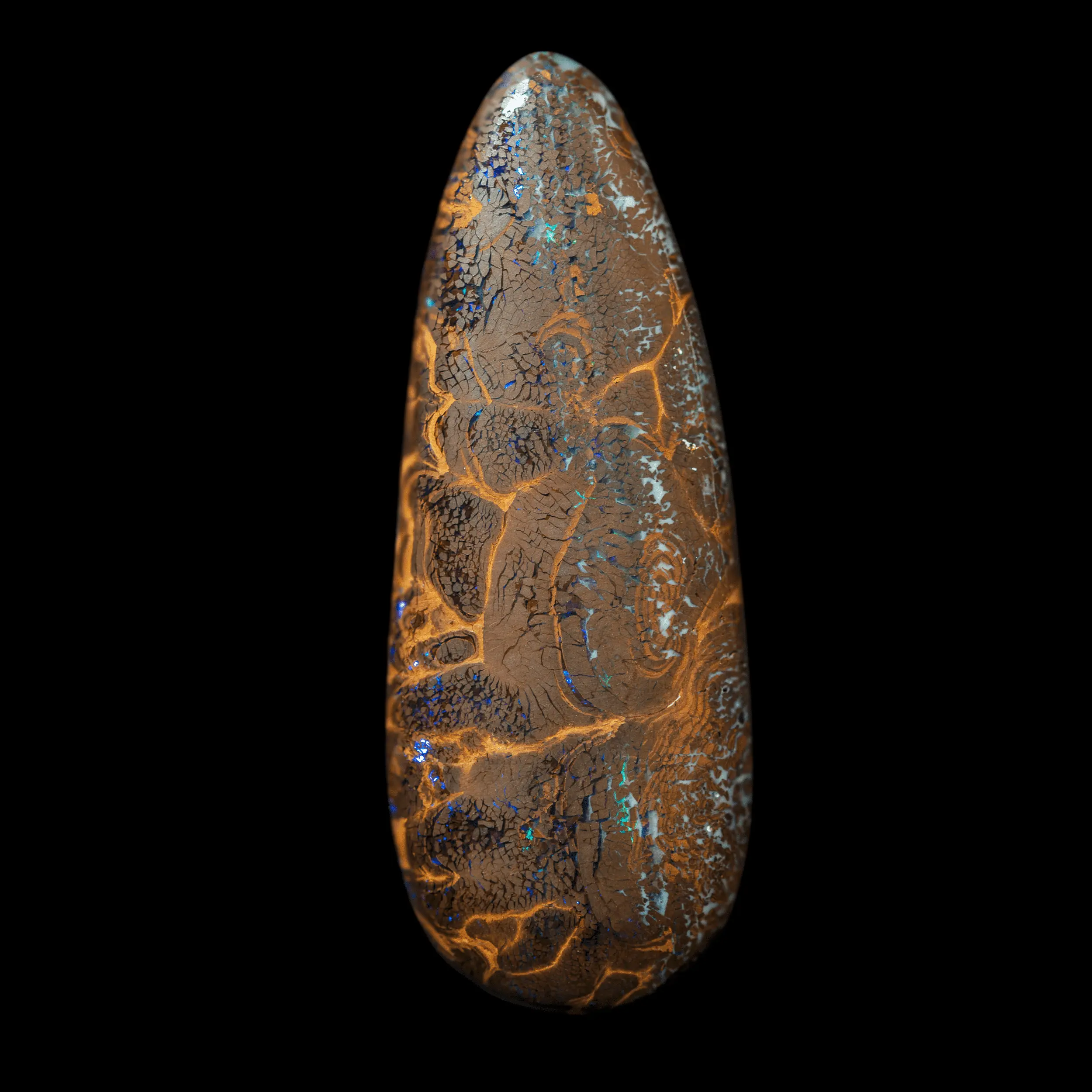 Grande larme d'opale matricielle australienne (47,0 cts) – Image 4