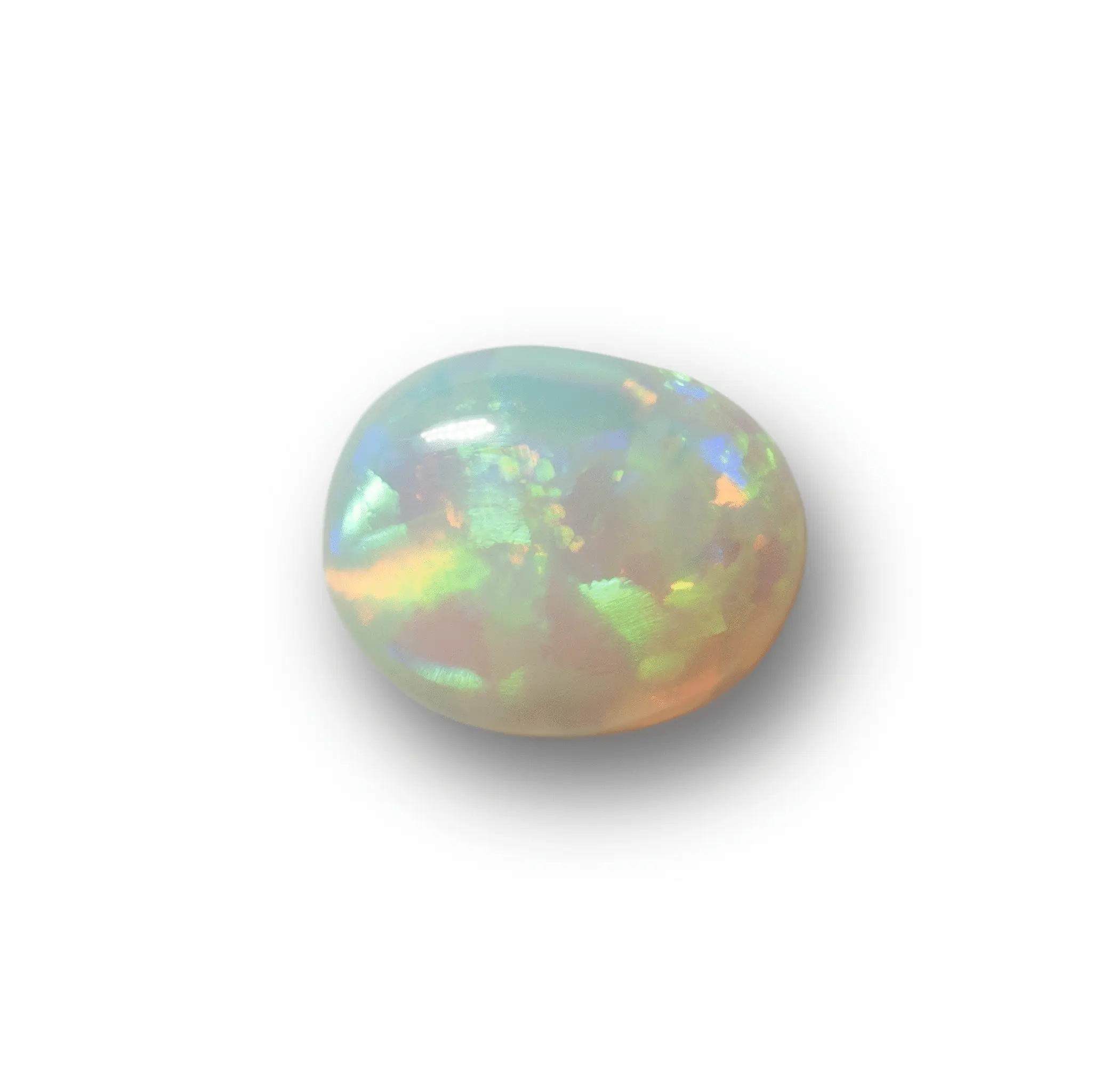 Cabochon rubané d'opale brésilienne (1,1 ct) – Image 7