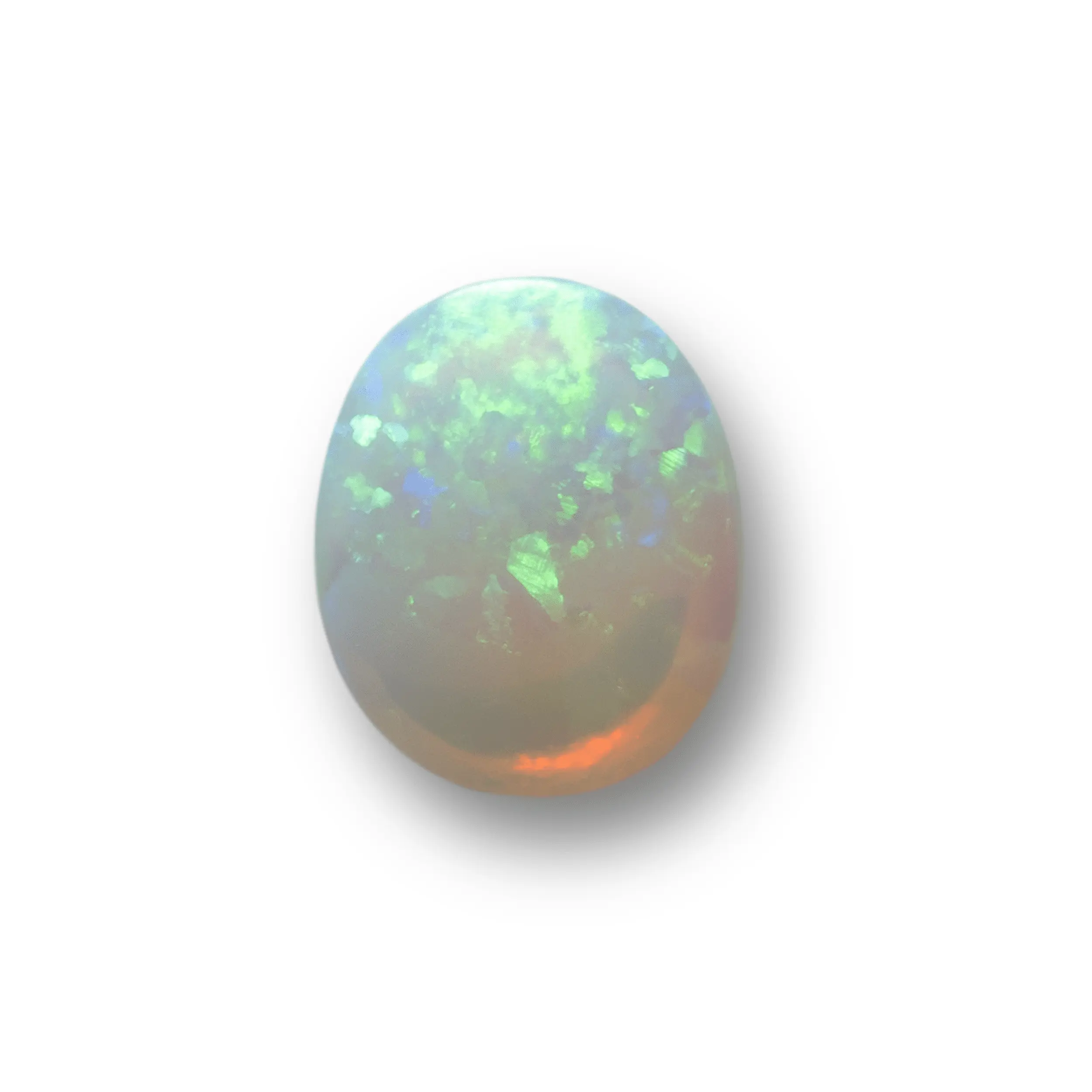 Cabochon rubané d'opale brésilienne (1,1 ct) – Image 8