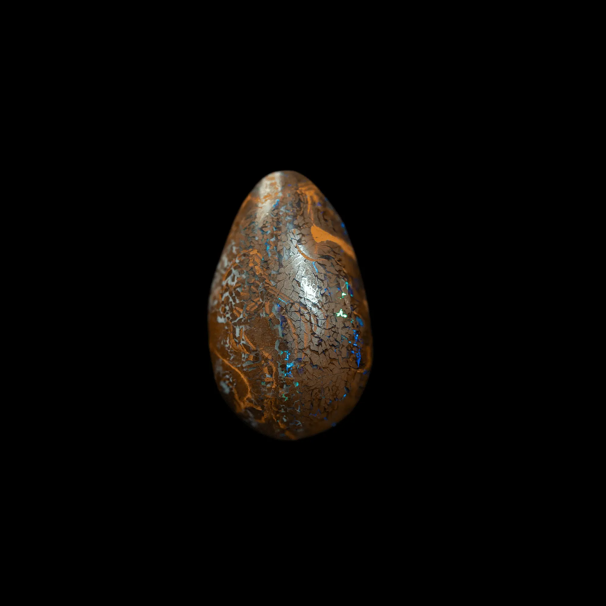 Opale Boulder matricielle à écailles (11,7 cts) – Image 3