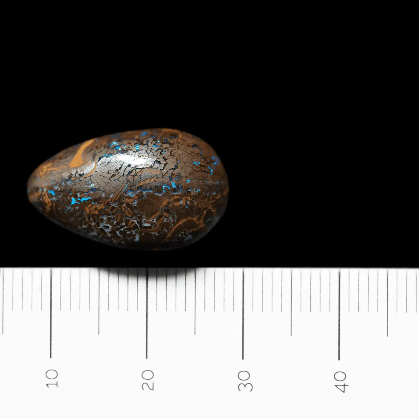 Opale Boulder matricielle à écailles (11,7 cts) – Image 5