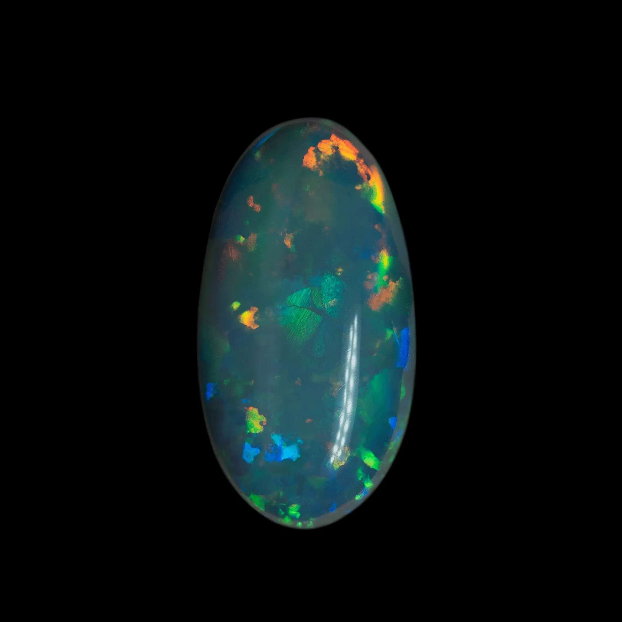 Opale Brésilienne à écharpe irisée (1,5 ct) – Image 3