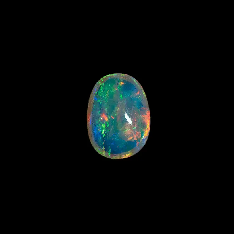 Gorgeous and rare Brazilian crystal opal (1.5 ct) - Image 3