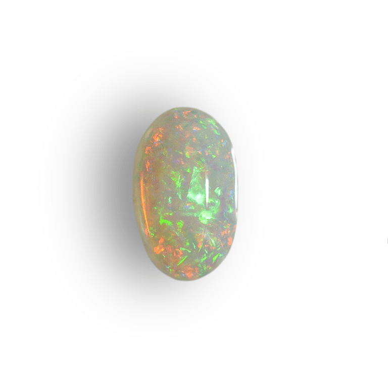 Opale Naturelle D'Éthiopie Jaune Et Multicolore - 1,77 Carat - P454.129t