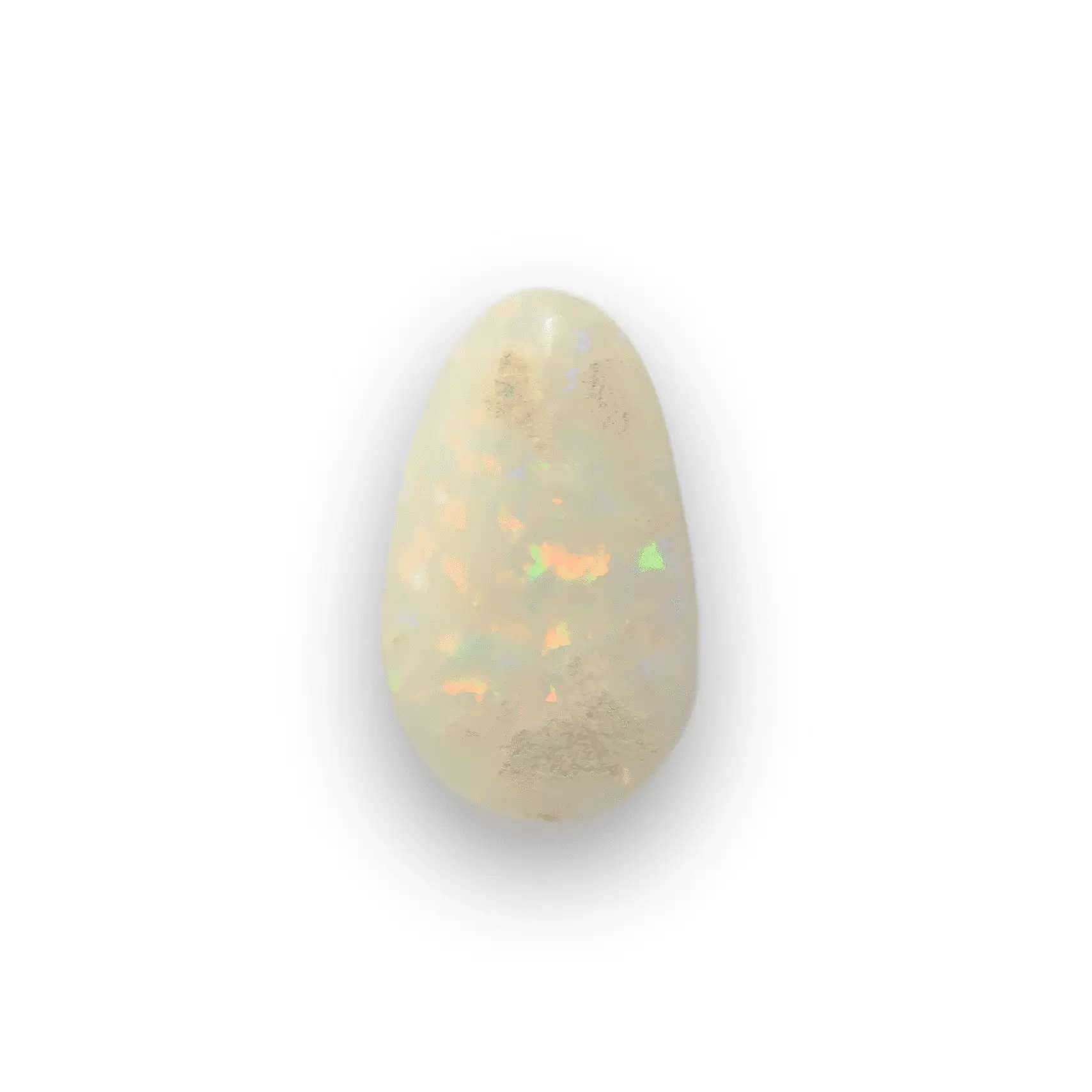 Opale blanche Australienne classique des mines de Coober Pedy (2,3 cts) – Image 5