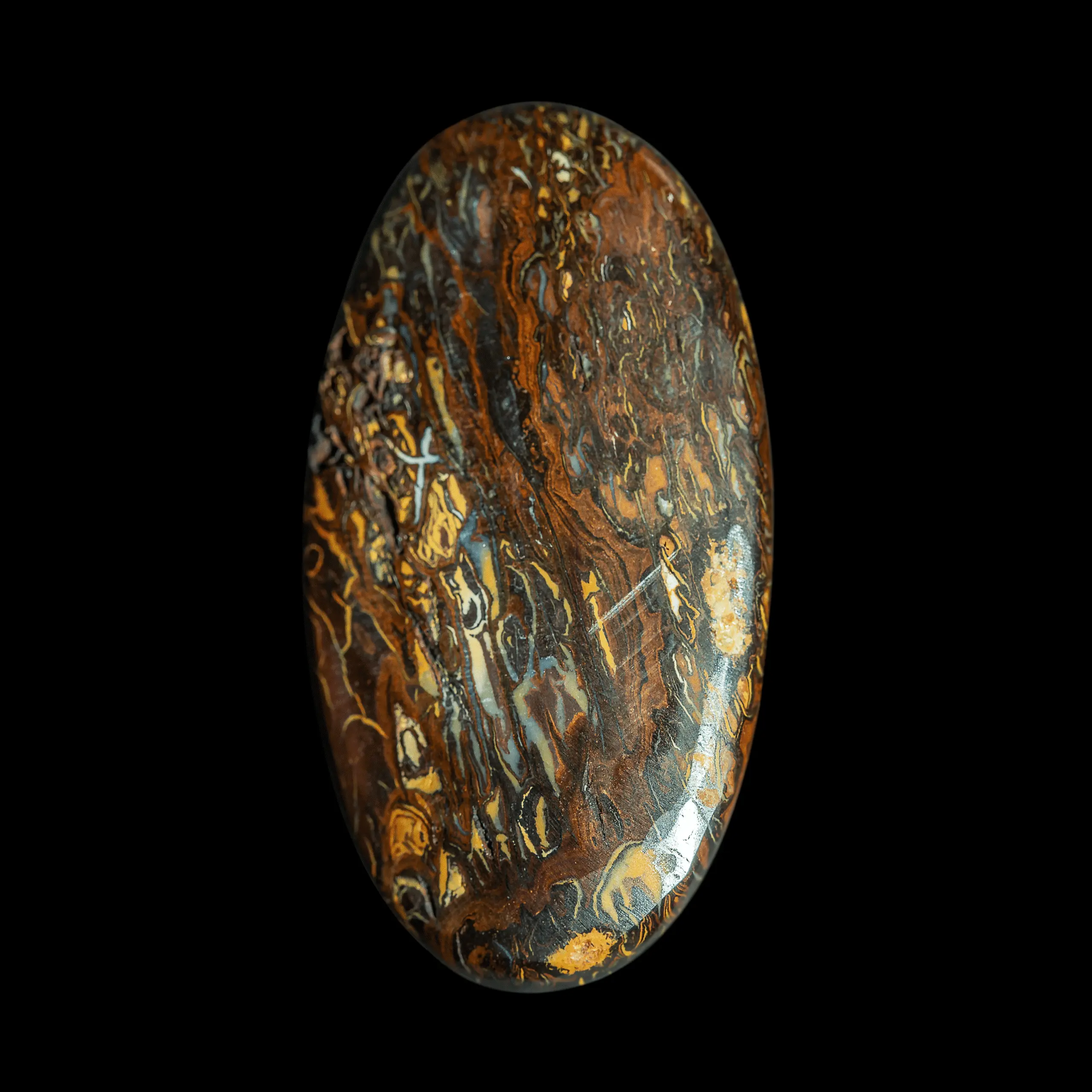 Tableau flamboyant d'opale Koroit (33,7 cts) – Image 6