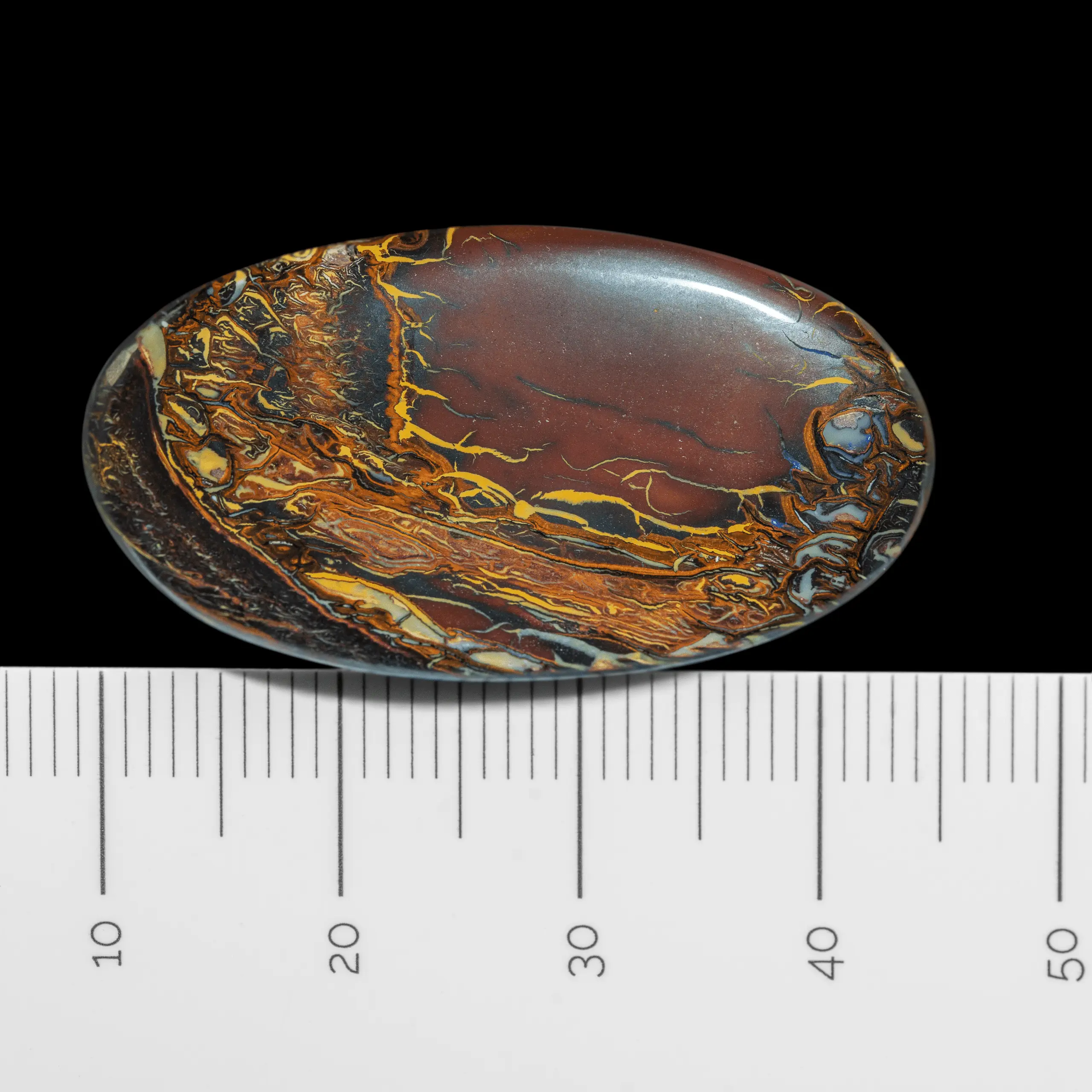 Tableau flamboyant d'opale Koroit (33,7 cts) – Image 7