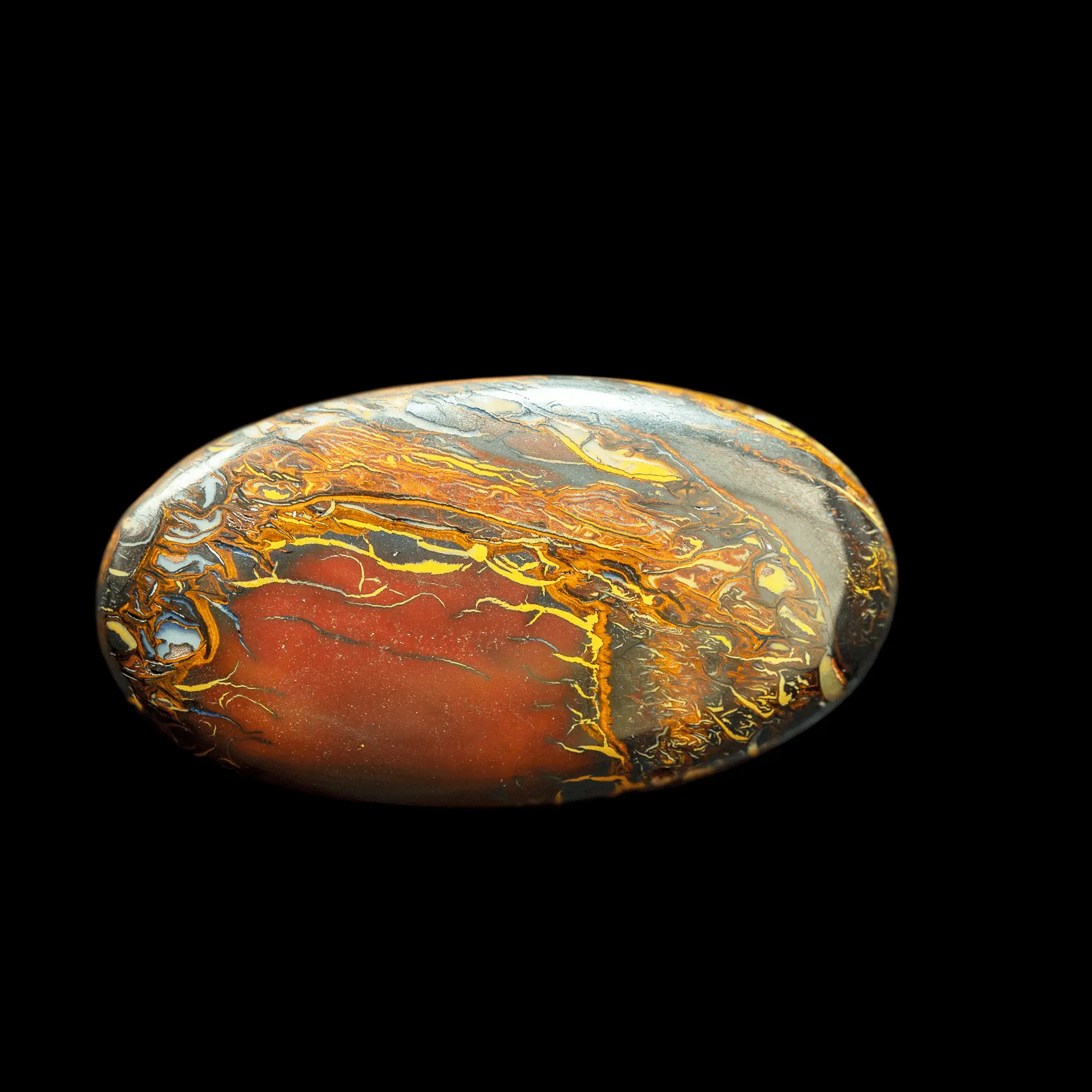 Tableau flamboyant d'opale Koroit (33,7 cts) – Image 3