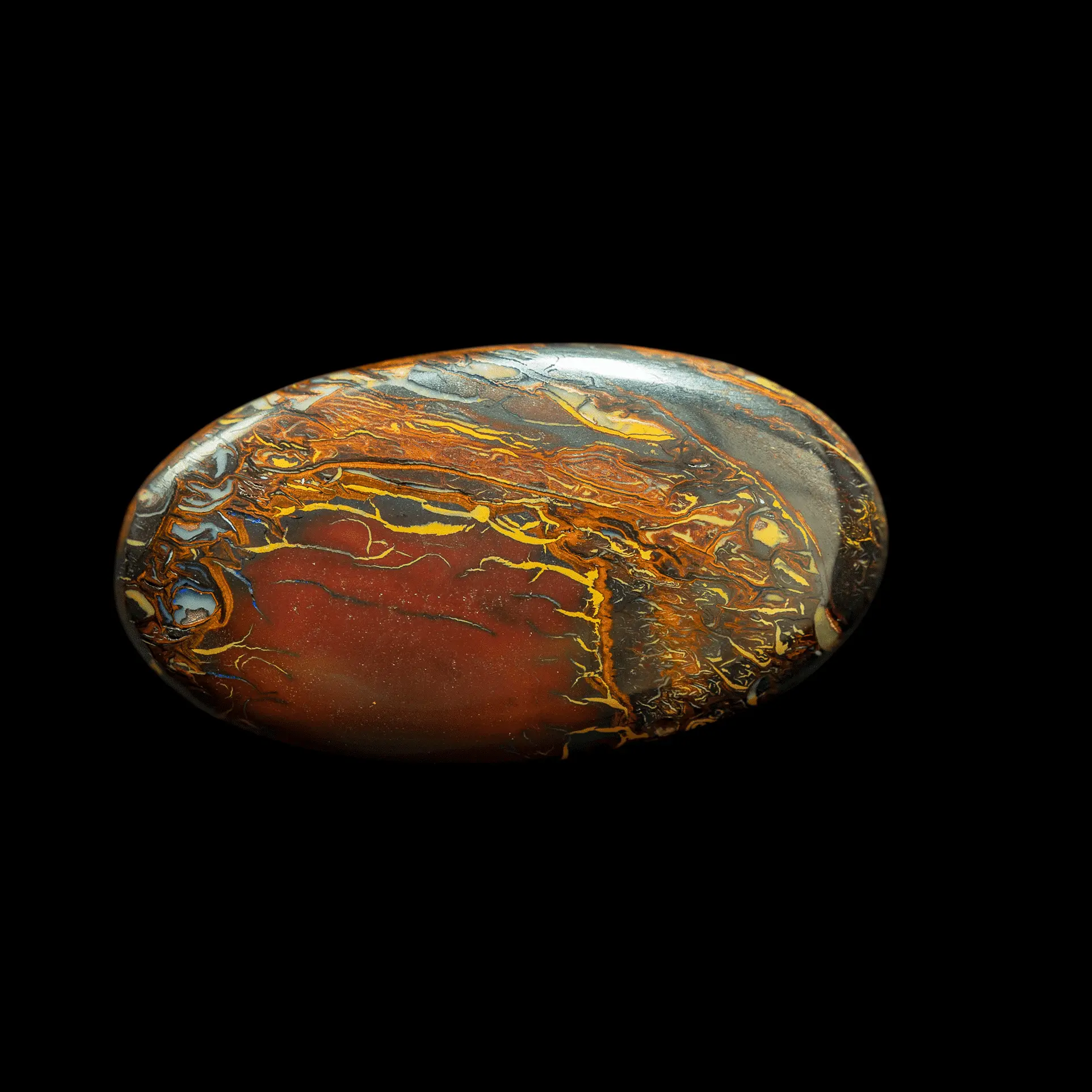 Tableau flamboyant d'opale Koroit (33,7 cts) – Image 4