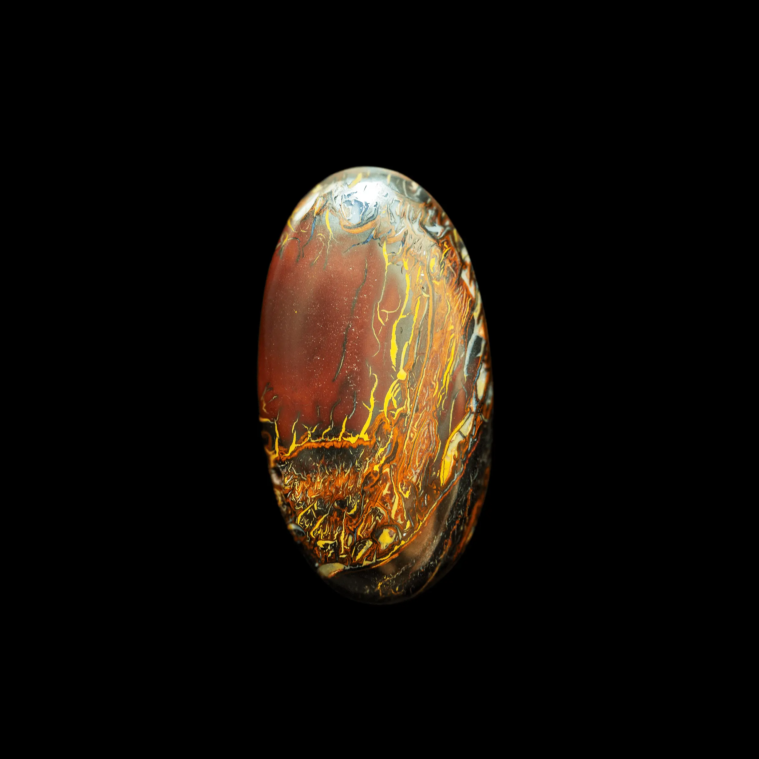 Tableau flamboyant d'opale Koroit (33,7 cts) – Image 5
