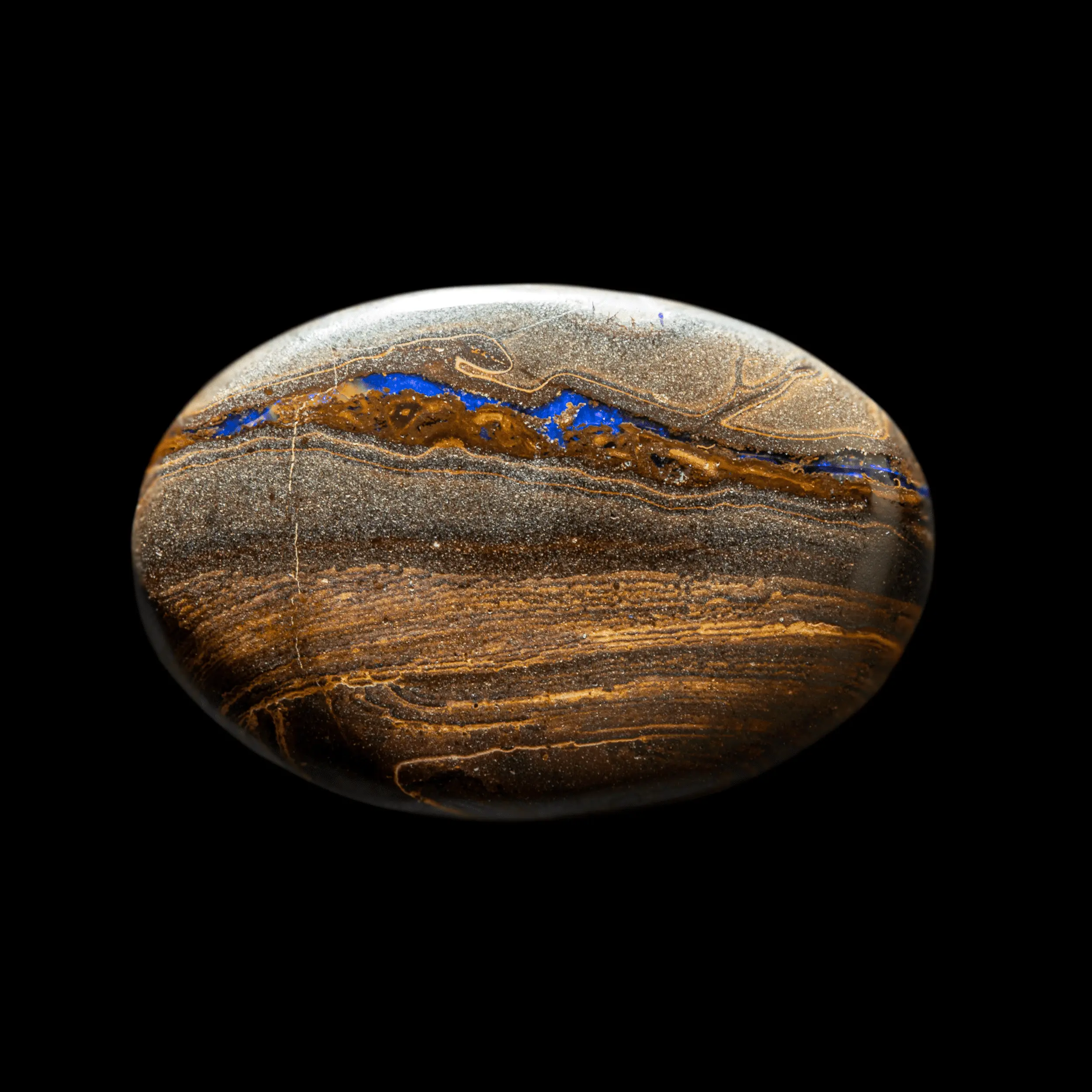 L'amande à fente bleue (36,2 cts) – Image 4