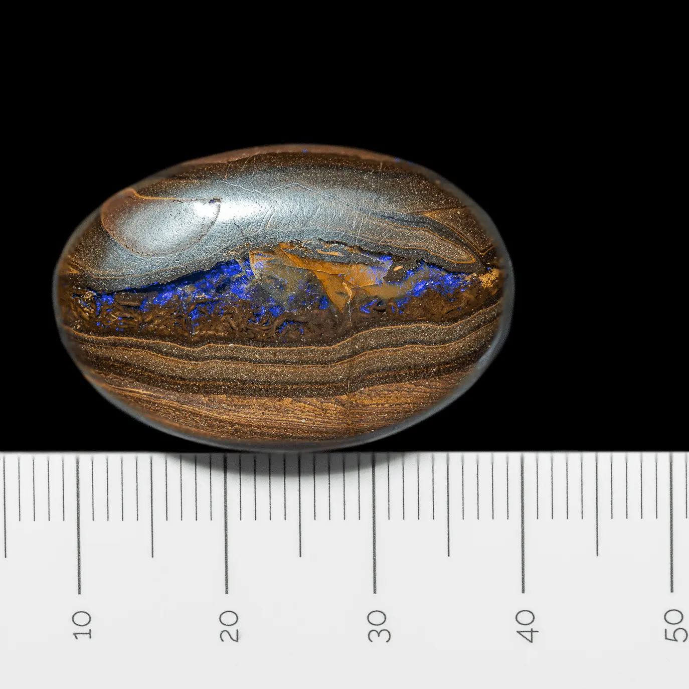 L'amande à fente bleue (36,2 cts) – Image 5