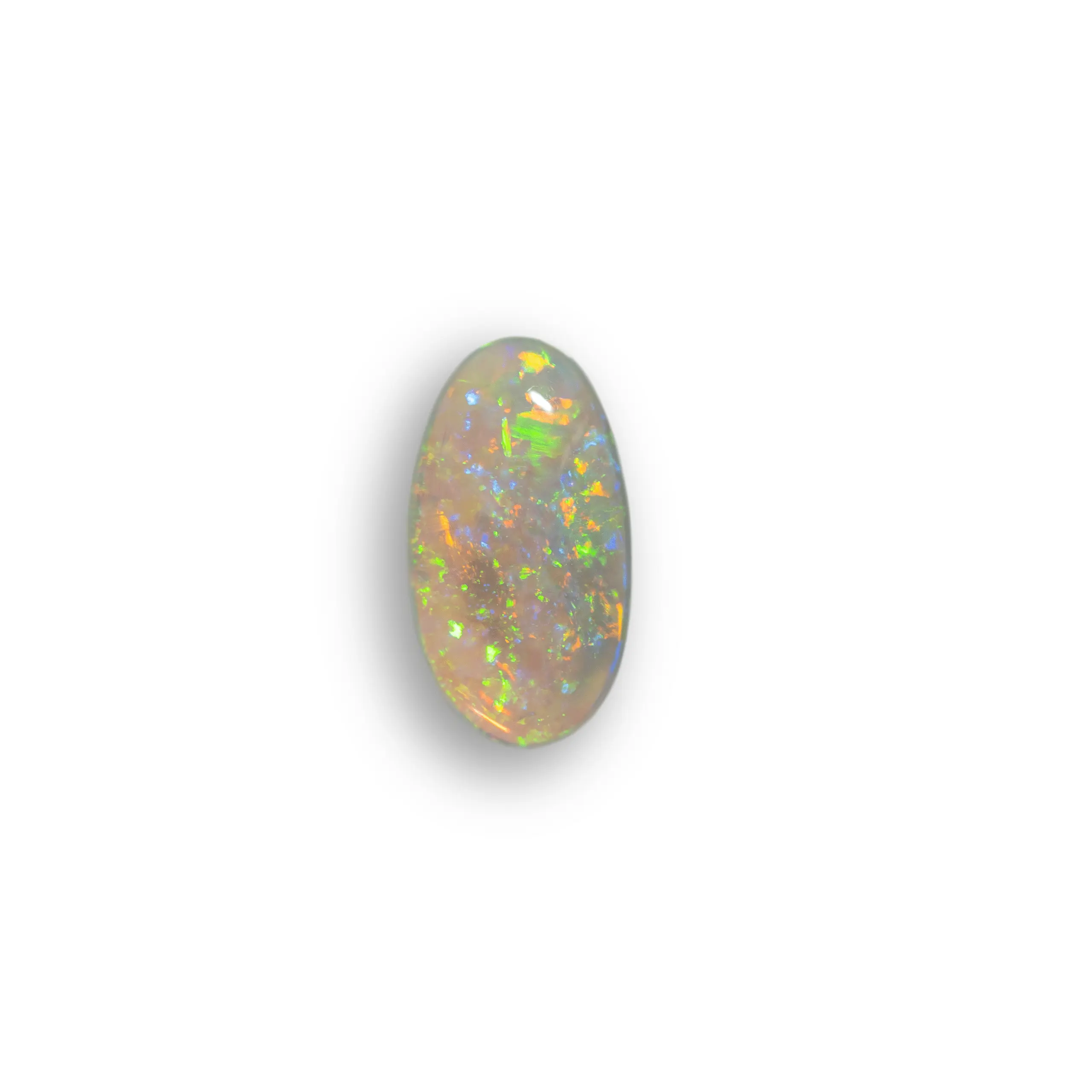 Ovale d'opale cristal clair de Lightning Ridge (1,3 ct) – Image 6