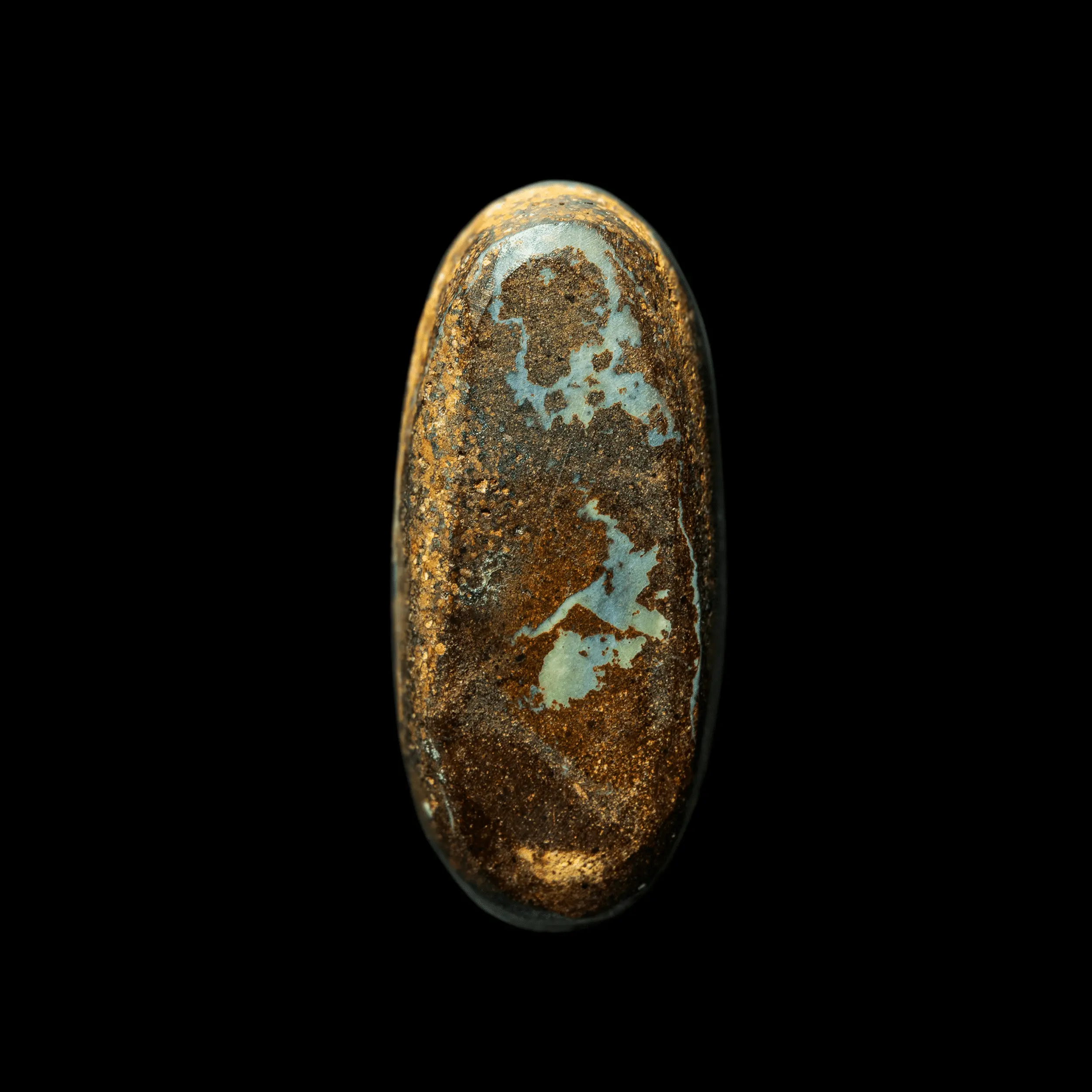 Cabochon in green colors and shades (11.2 cts) - Image 5
