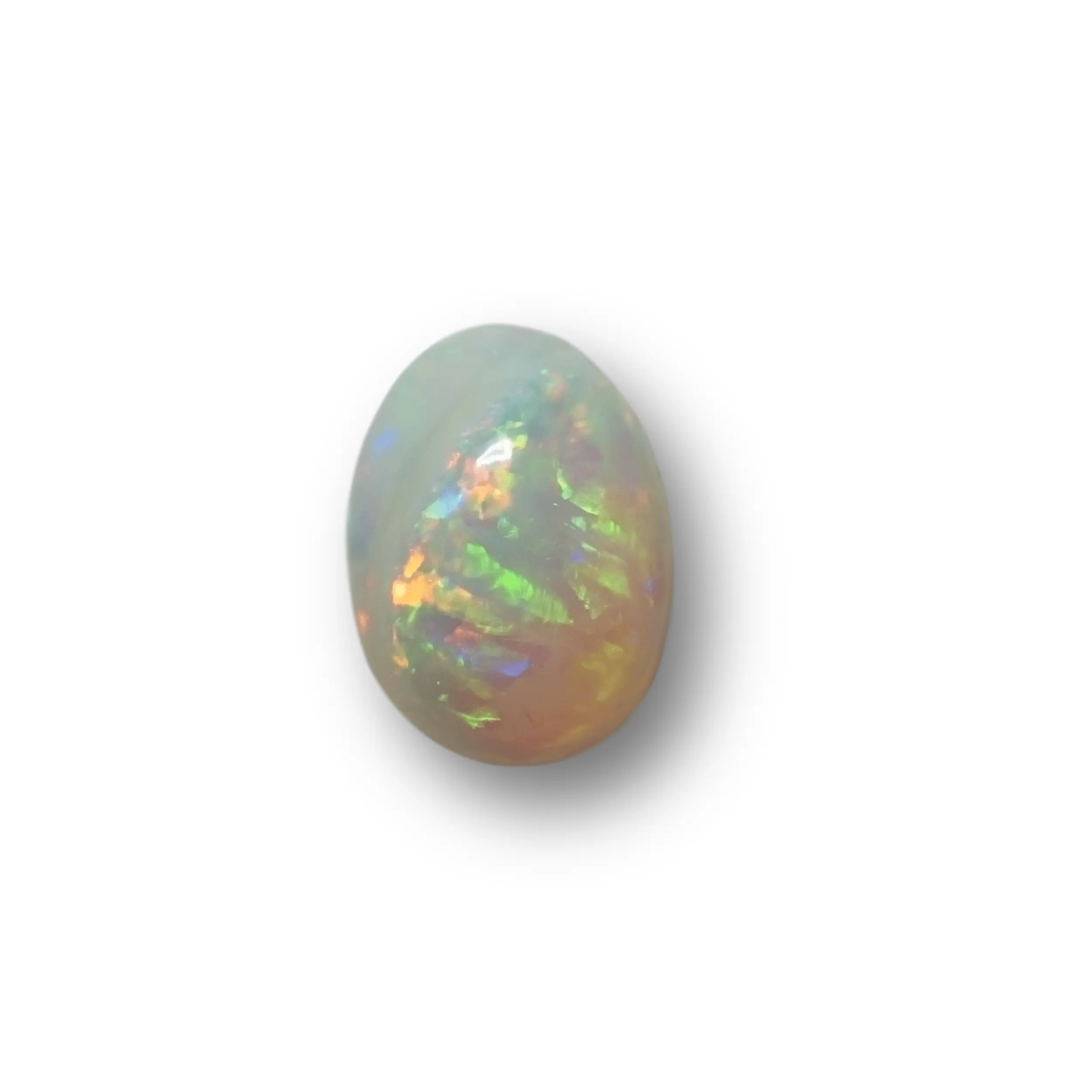 Opale cristal du Brésil à brillances en bandes (0,80 ct) – Image 4
