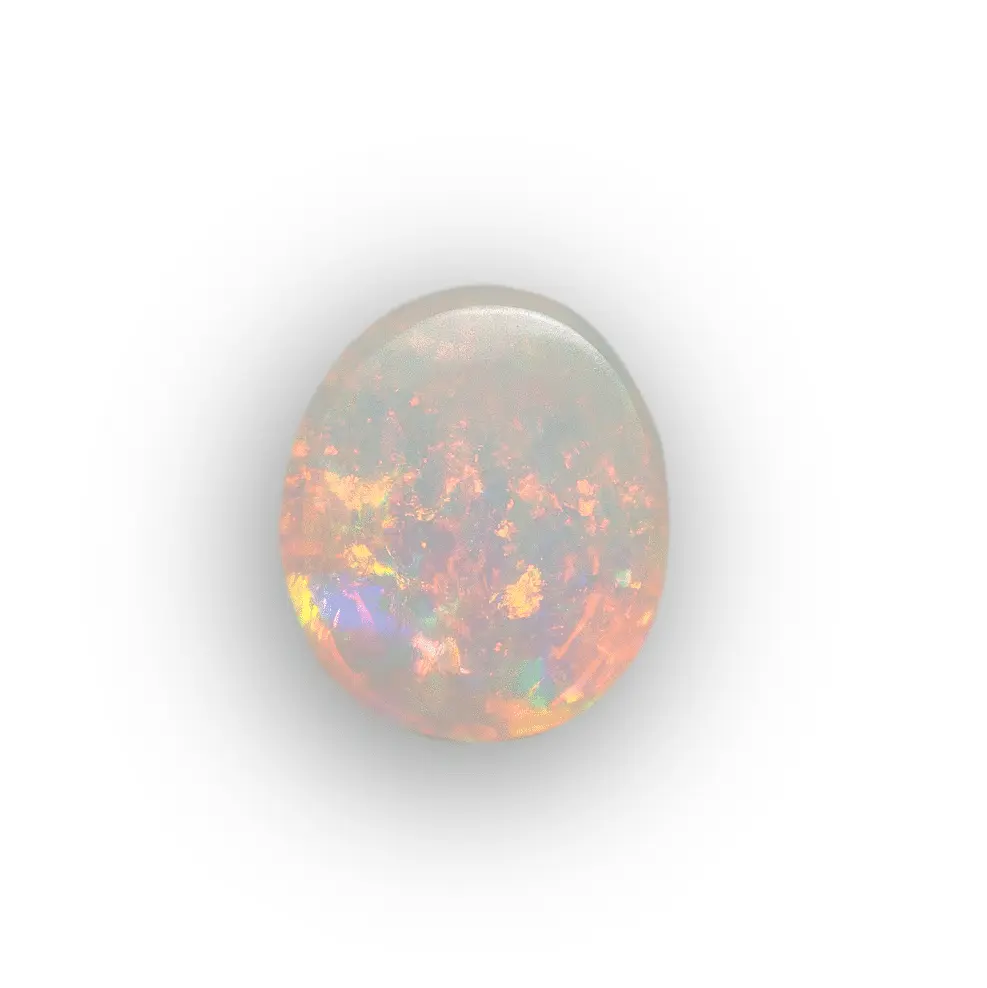 Cabochon d'opale cristal orangé (1,7 cts) – Image 6
