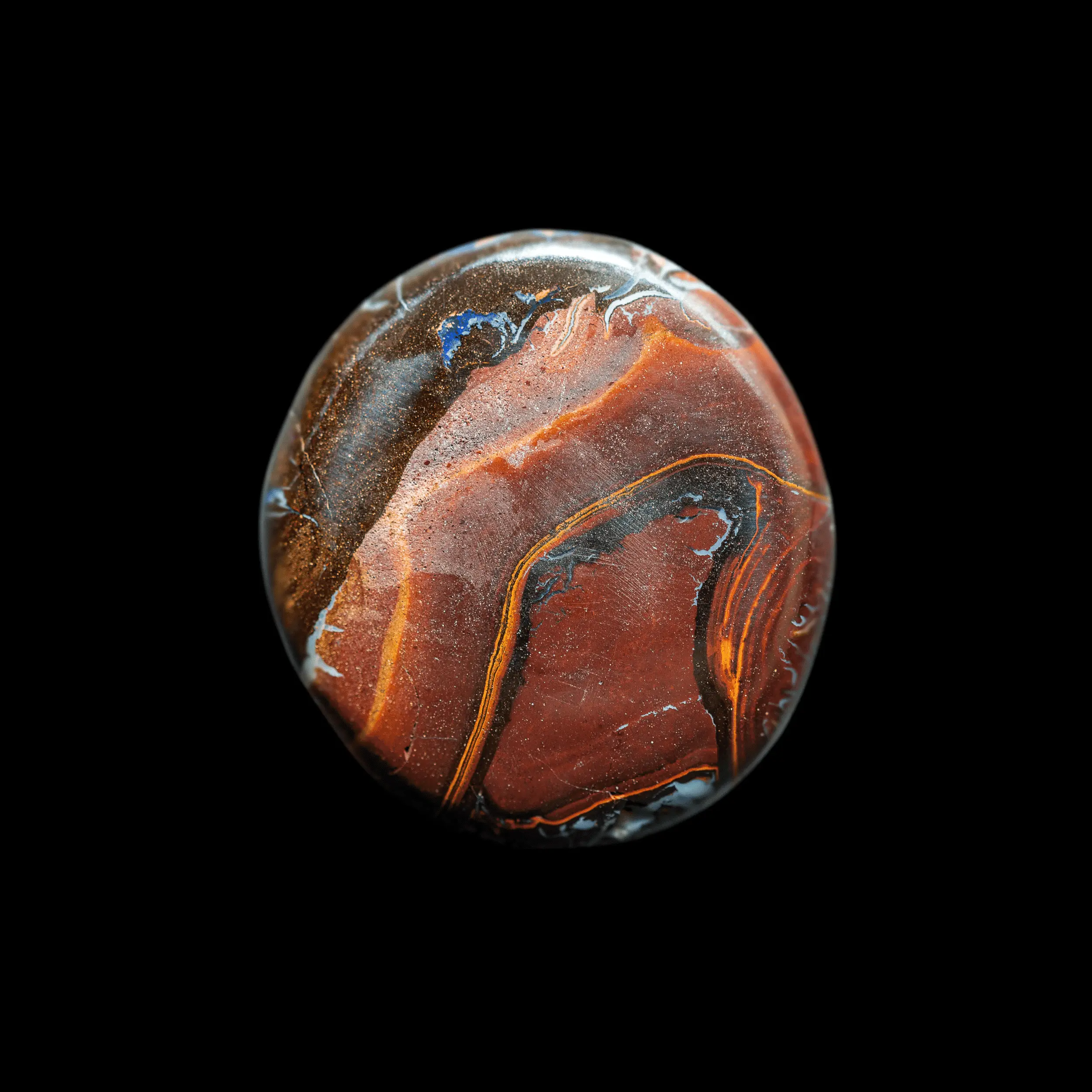 Decorative Koroit opal circle (51.4 cts) - Image 3