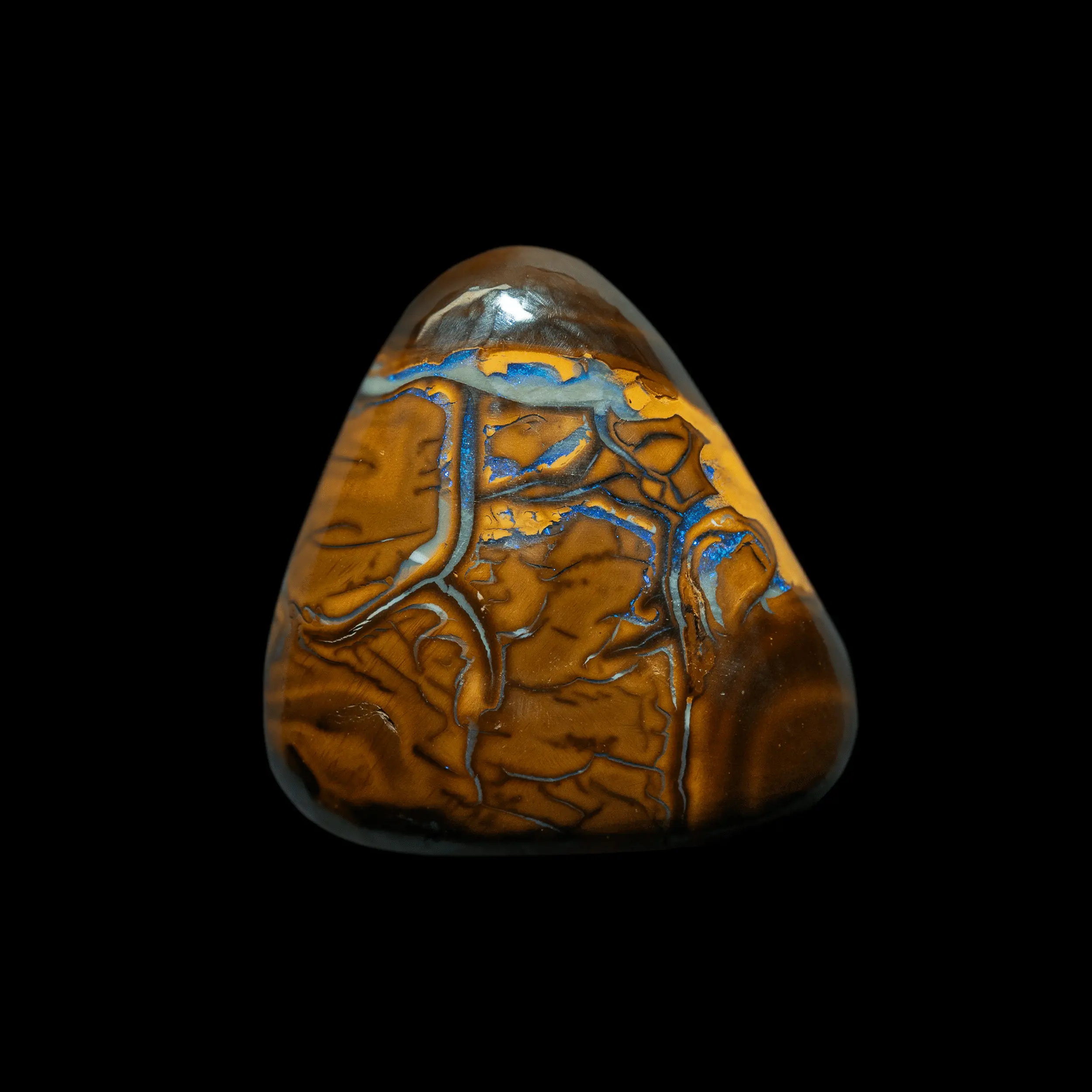 Brilliant rivers of Koroit opal (18.9 cts) - Image 2