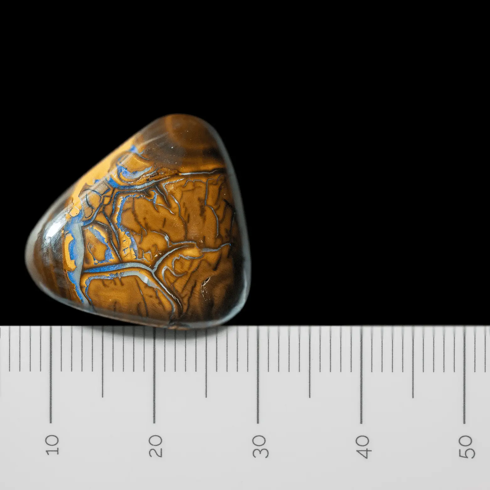 Brilliant rivers of Koroit opal (18.9 cts) - Image 4