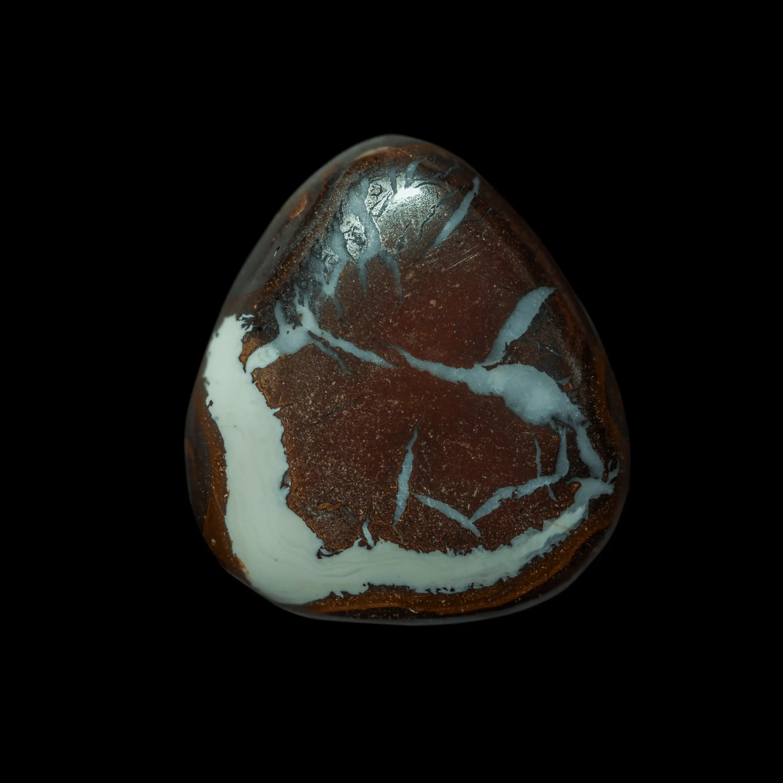 Opale koroit marquée de blanc pur (26,5 cts) – Image 3
