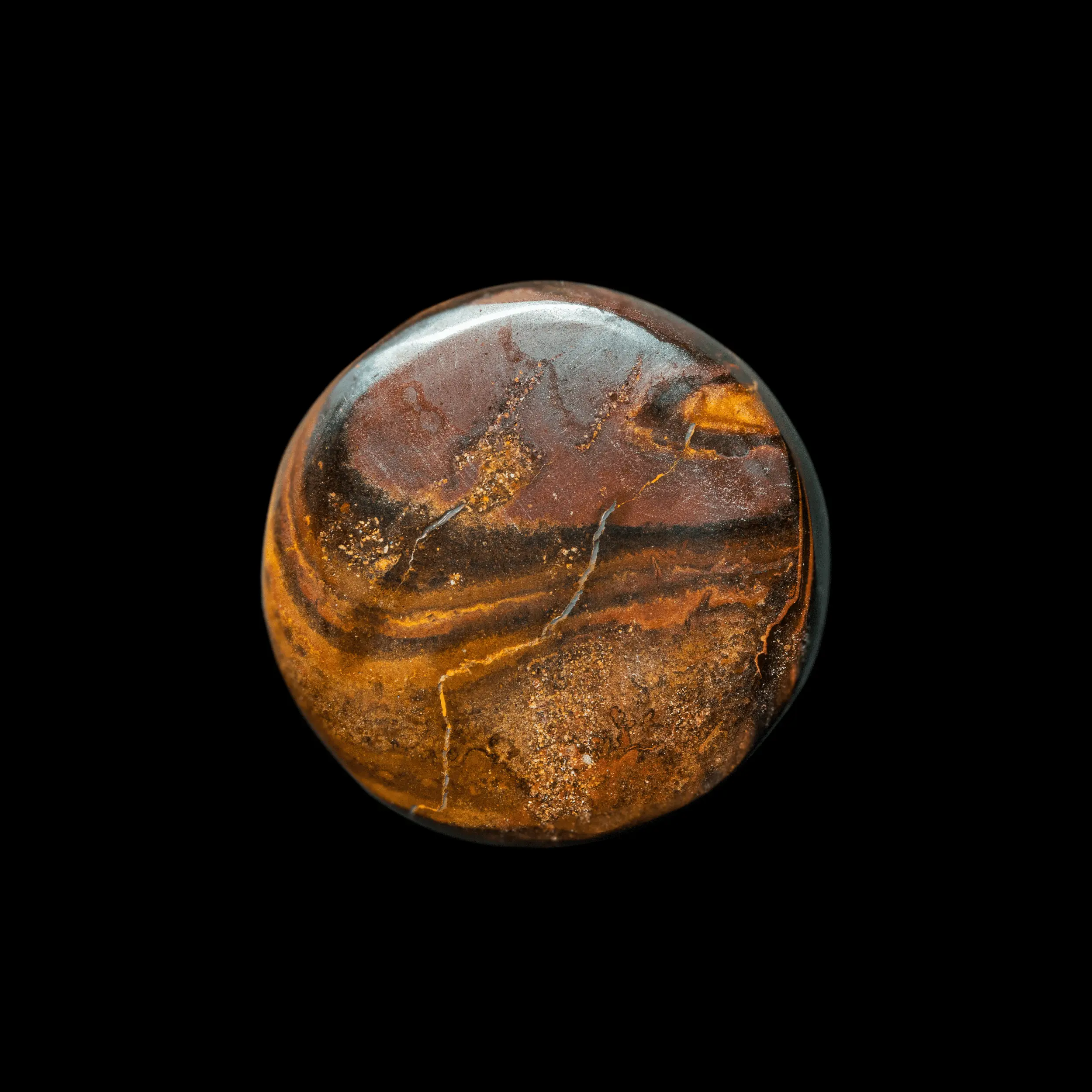 Classic Koroit opal circle (20.5 cts) - Image 3