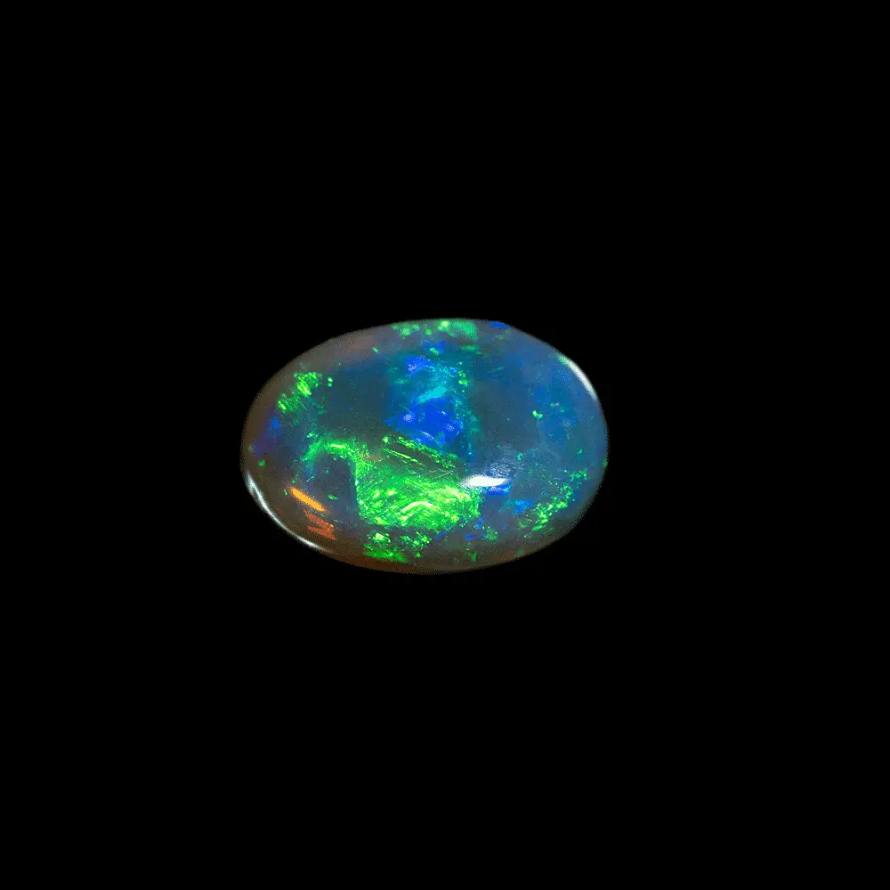 Dark green Australian brilliant crystal (2.3 cts) - Image 3