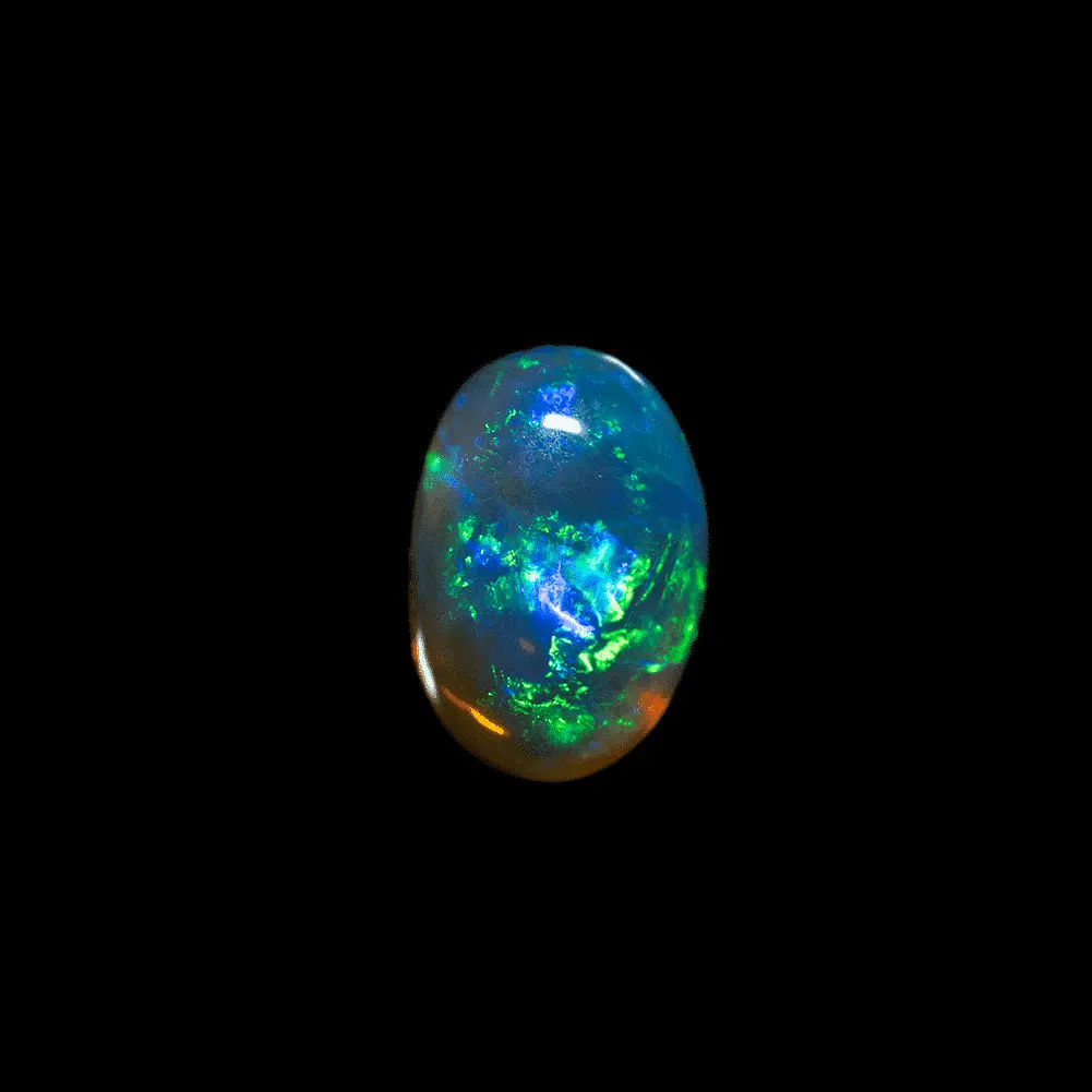 Dark green Australian brilliant crystal (2.3 cts) - Image 4