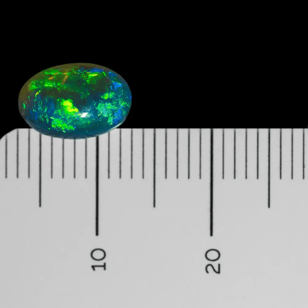 Dark green Australian brilliant crystal (2.3 cts) - Image 6