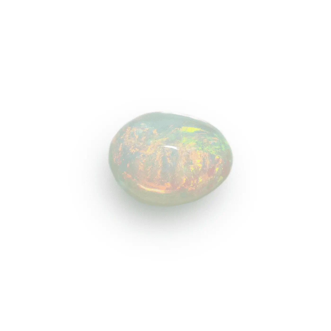 Pink version of a multicolored crystal opal (2.0 cts) - Image 4
