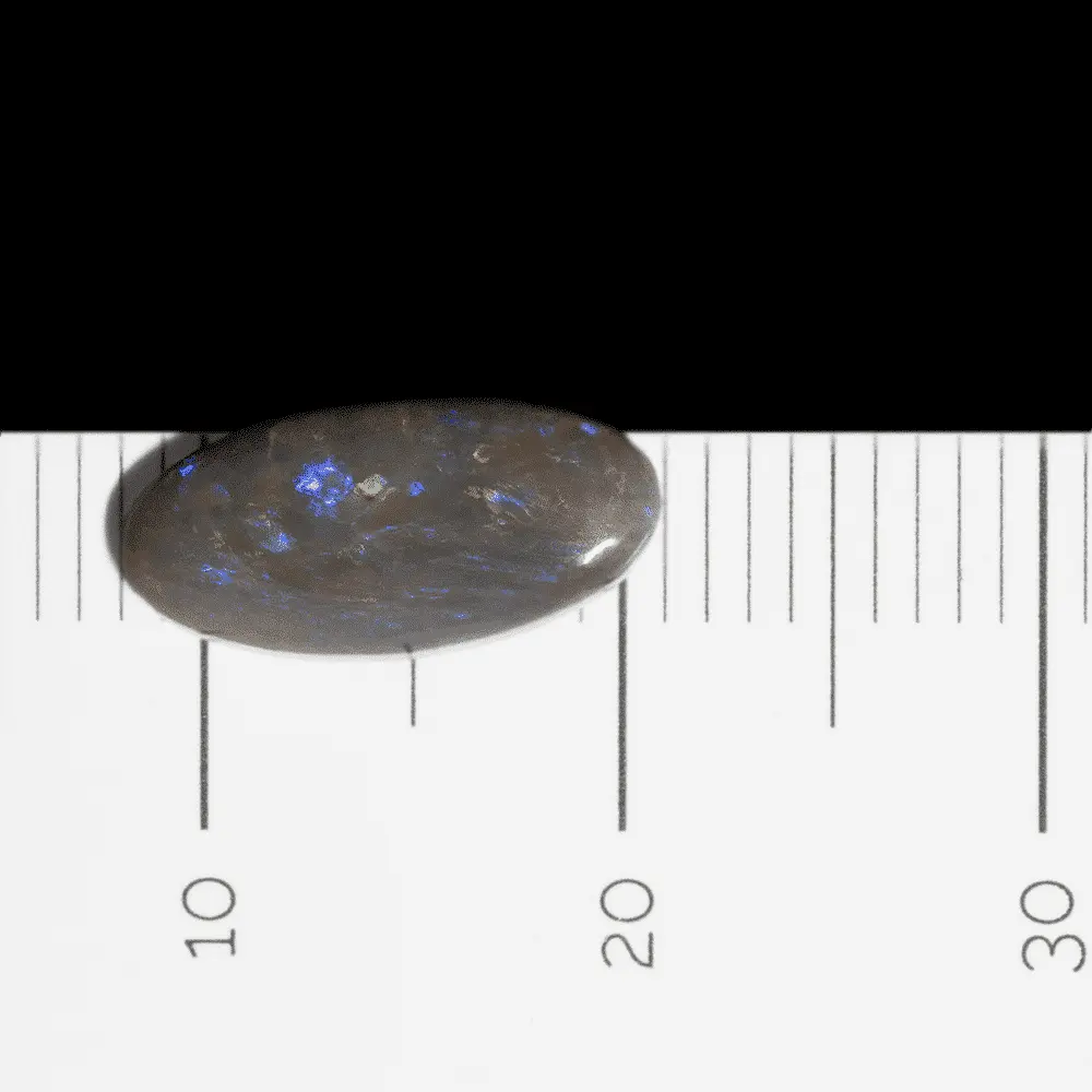 L'opale sombre à filets bleu-violets (1,0 ct) – Image 6
