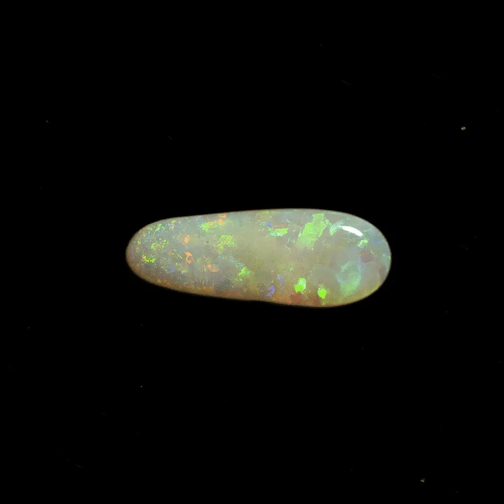 Larme verte d'opale blanche (1,3 ct) – Image 3