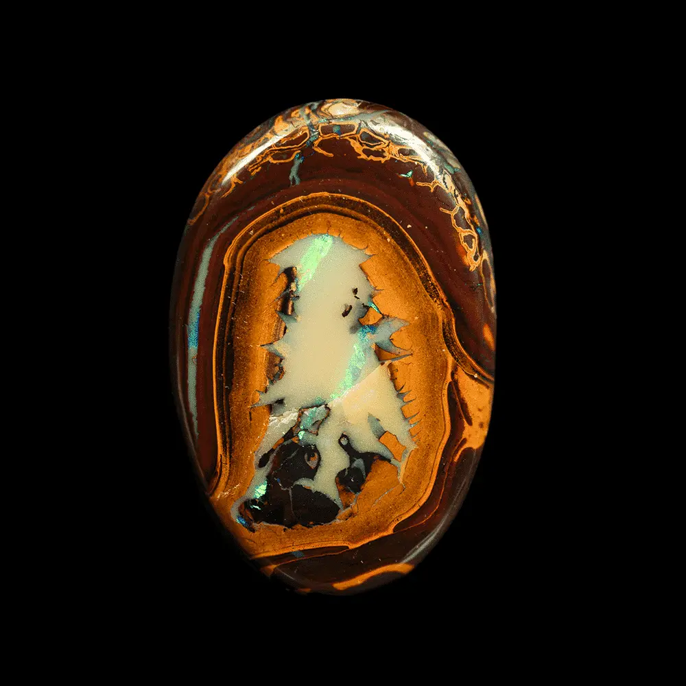 Elegant Koroit Opal Locket (53.7 cts) - Image 5