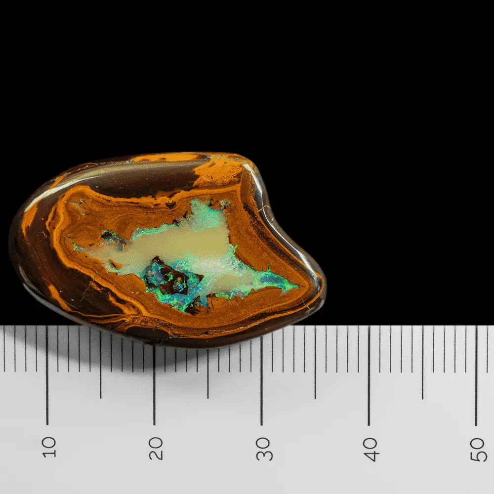 Sparkling freeform Koroit opal (34.1 cts) - Image 5