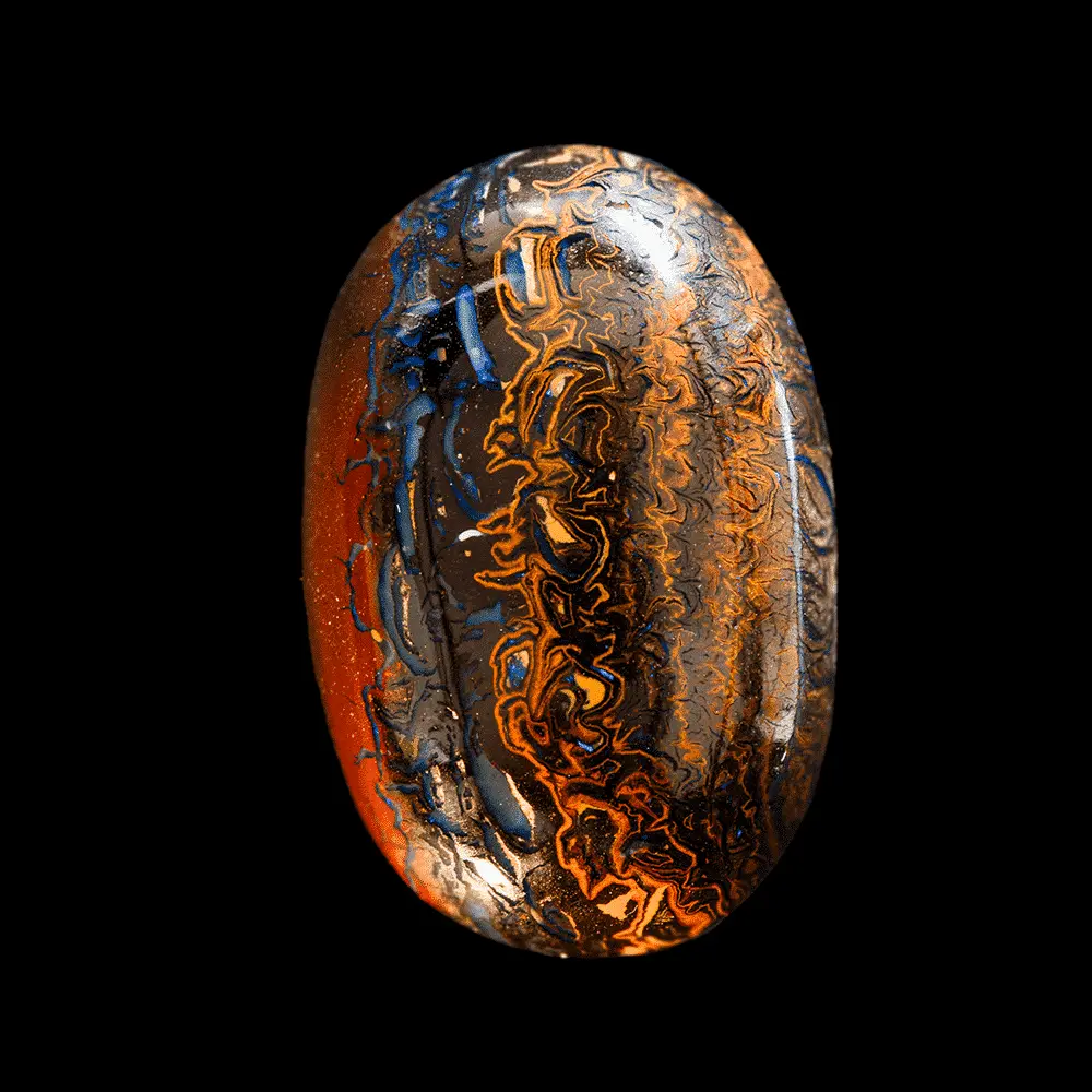 Koroit Micro Shiny Opal with Blue Lace (38.4 cts) - Image 4