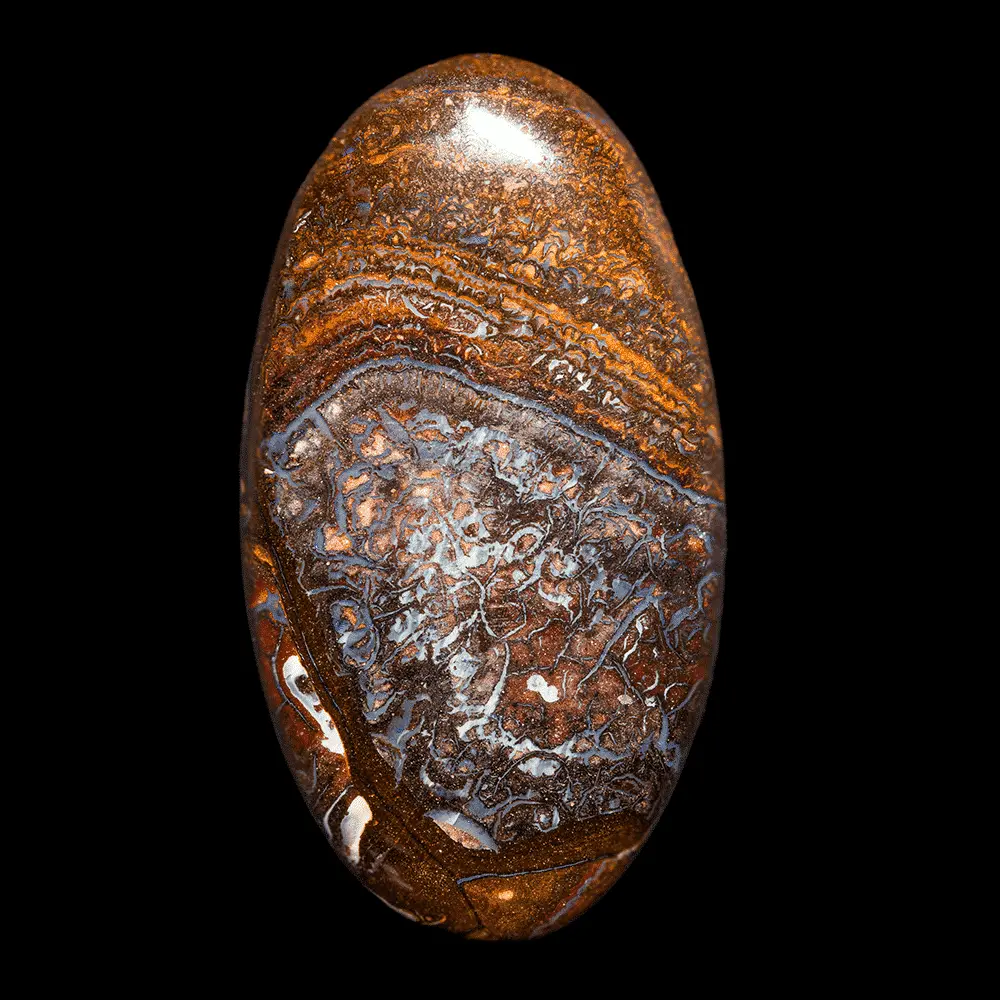 Koroit opal with purple lace (96.4 cts) - Image 3
