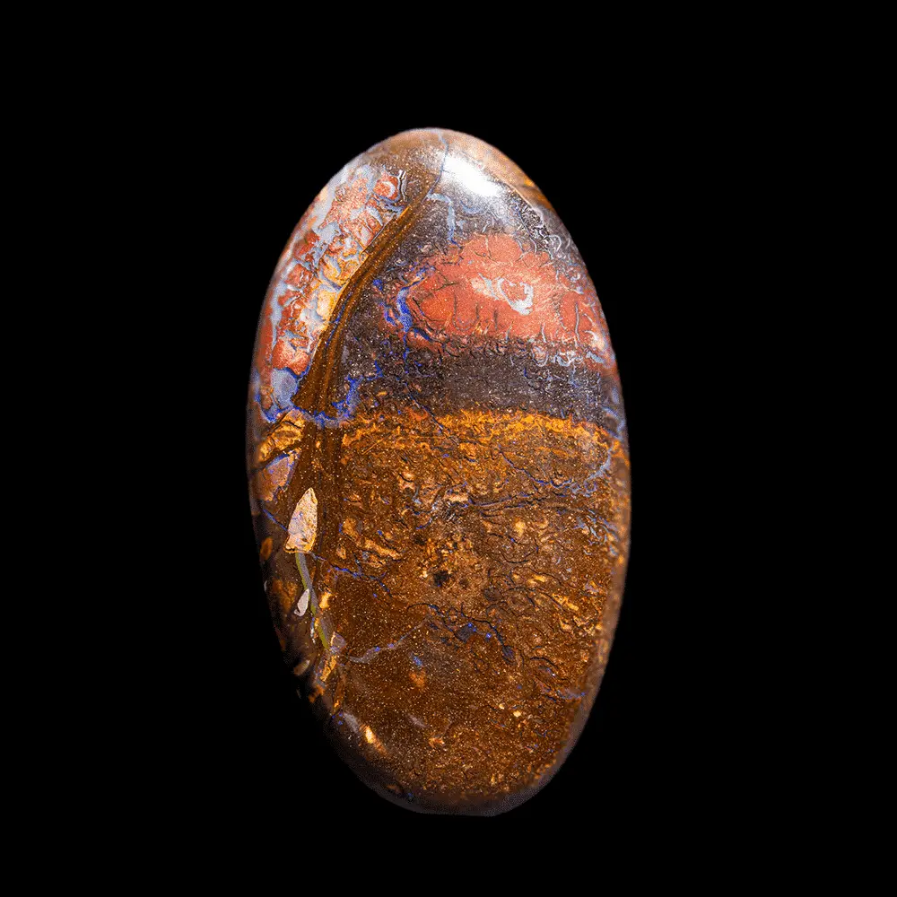 Koroit opal with purple lace (96.4 cts) - Image 6