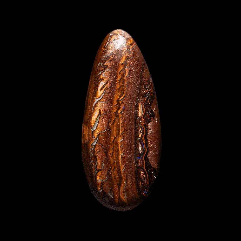 Opale Koroit à frange brillante (25,8 cts) – Image 4