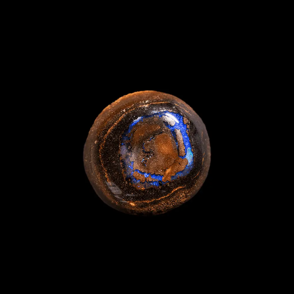 Oeil à cercle bleu d'opale Koroit (27,2 cts) – Image 4